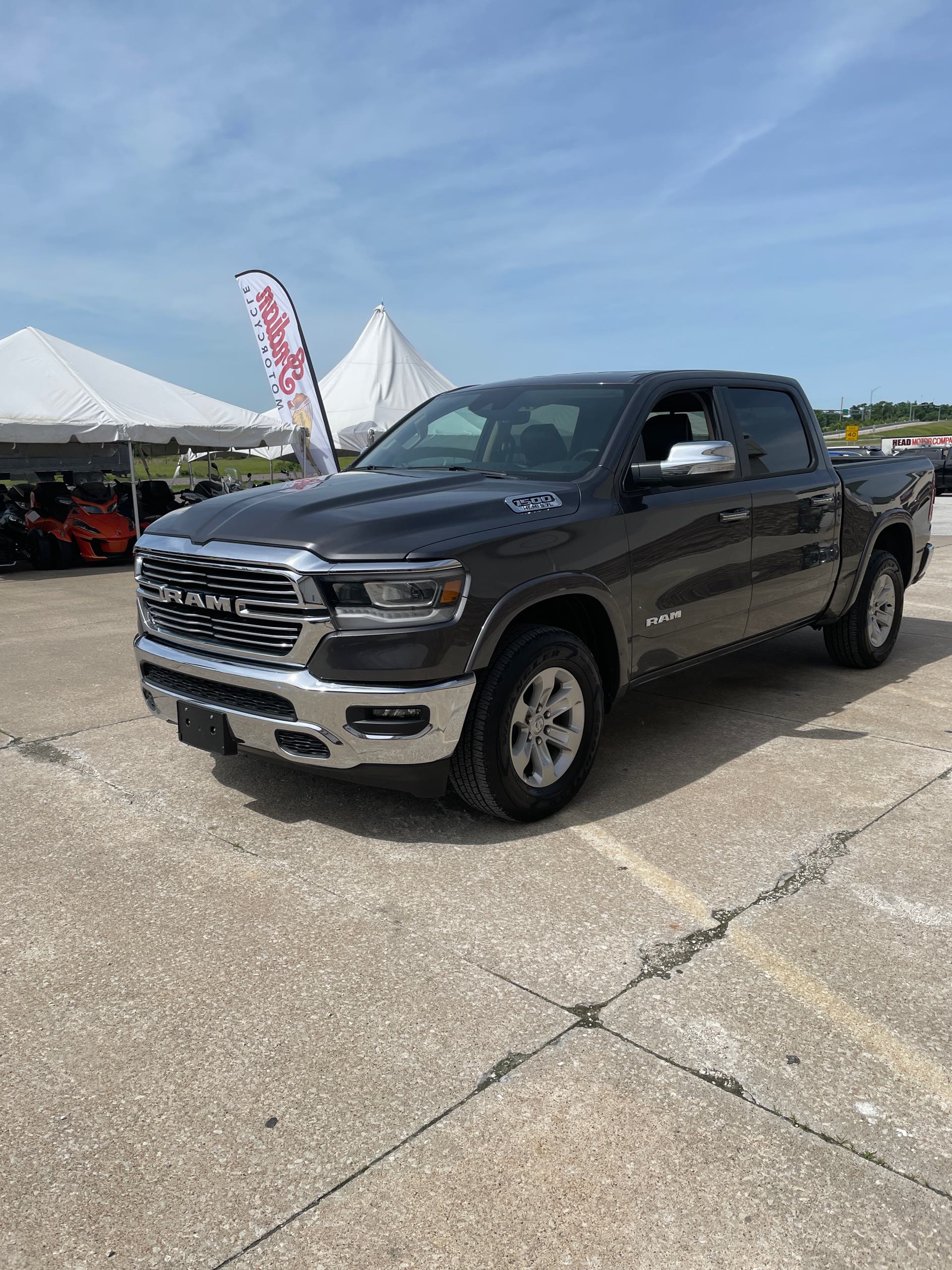 2021 RAM 1500 at Head Indian Motorcycle