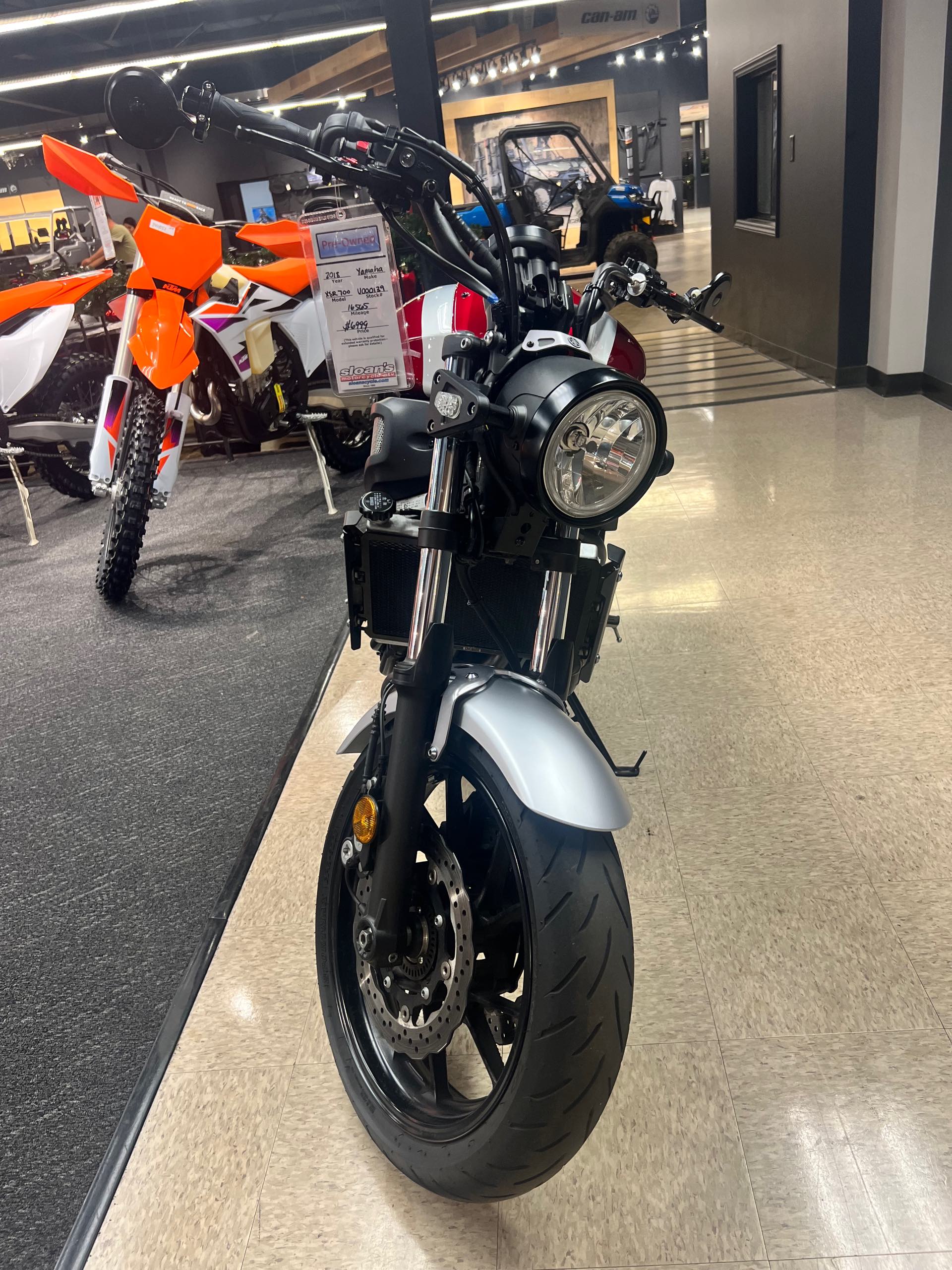 2018 Yamaha XSR 700 at Sloans Motorcycle ATV, Murfreesboro, TN, 37129