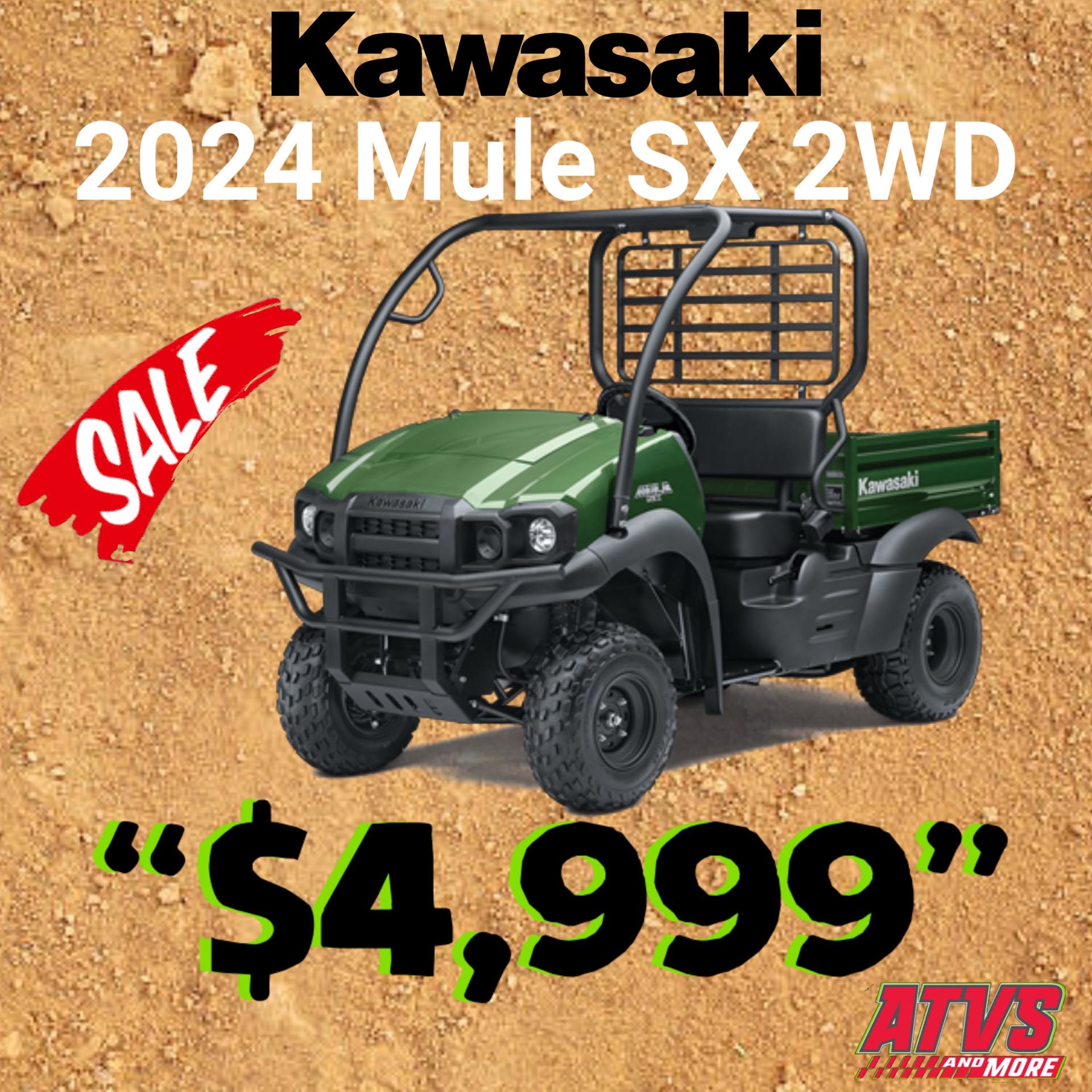2023 Kawasaki Mule SX Base at ATVs and More