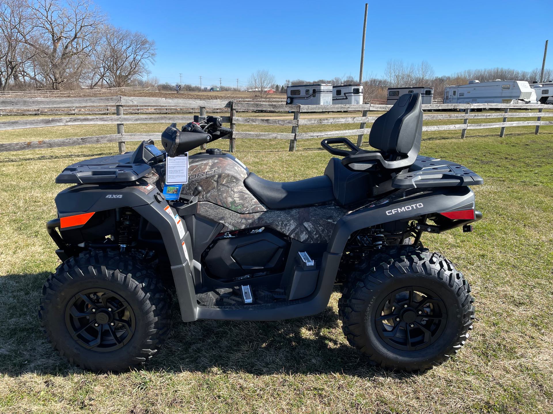 2024 CFMOTO CFORCE 600 Touring at Randy's Cycle