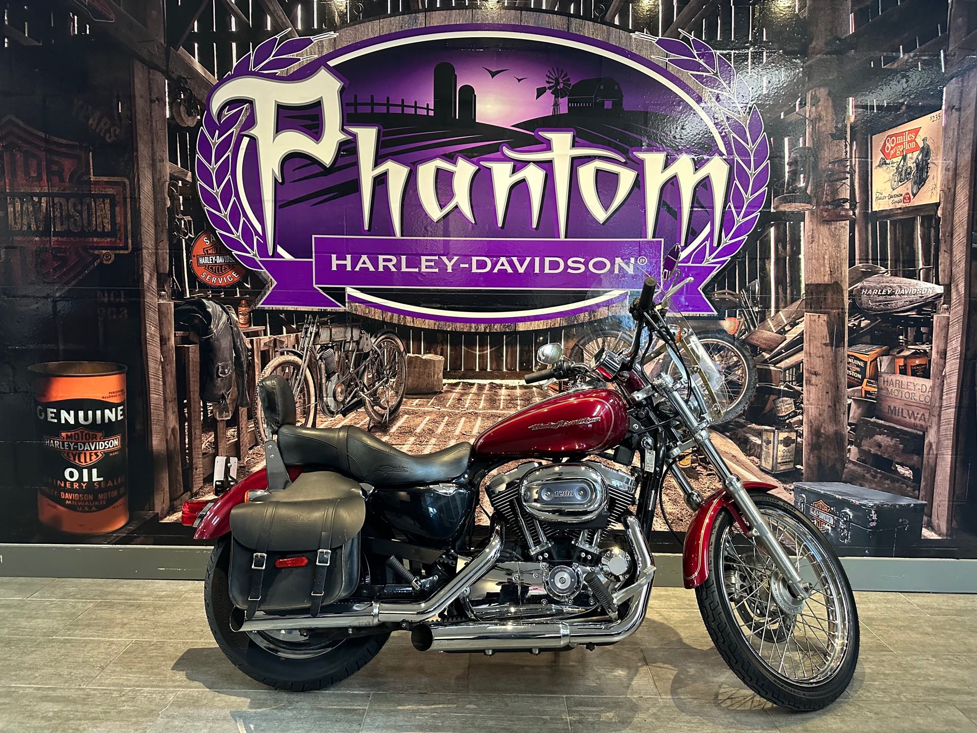 2005 Harley-Davidson Sportster 1200 Custom at Phantom Harley-Davidson