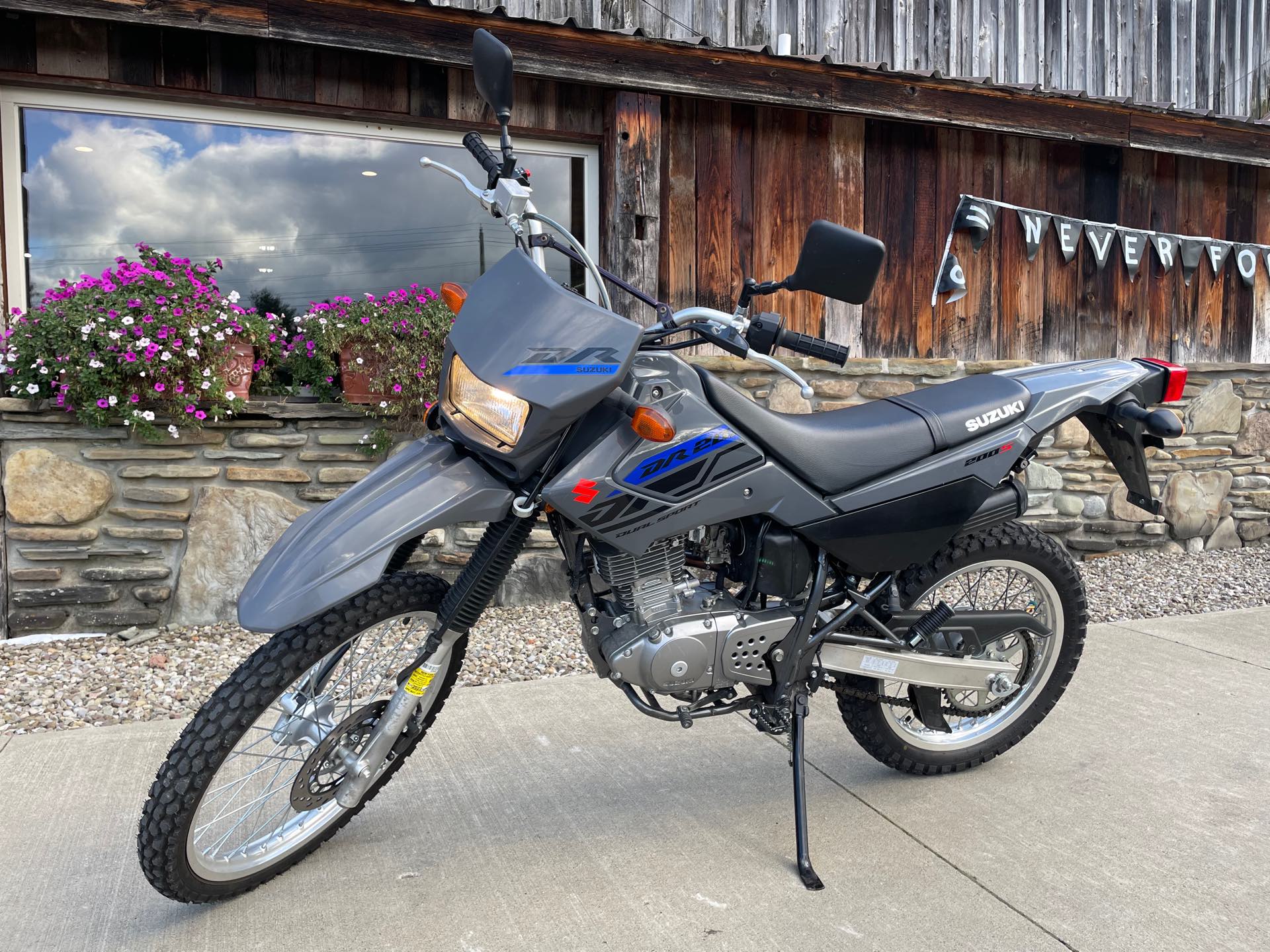 2020 Suzuki DR 200S at Arkport Cycles