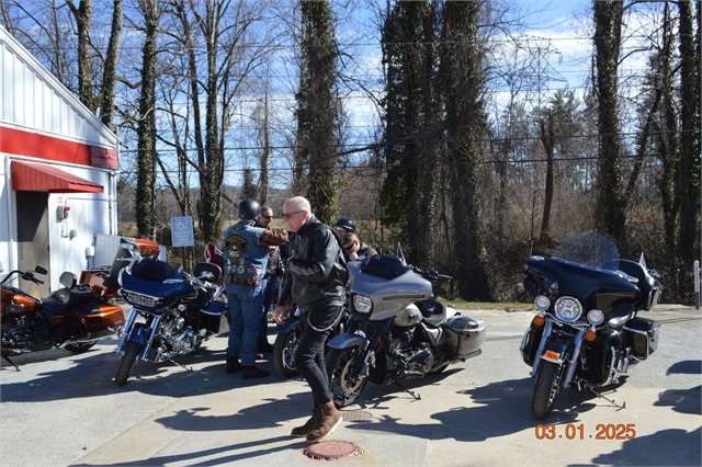 2025 Mar 1 Roberts Upcountry Ride Photos at Smoky Mountain HOG