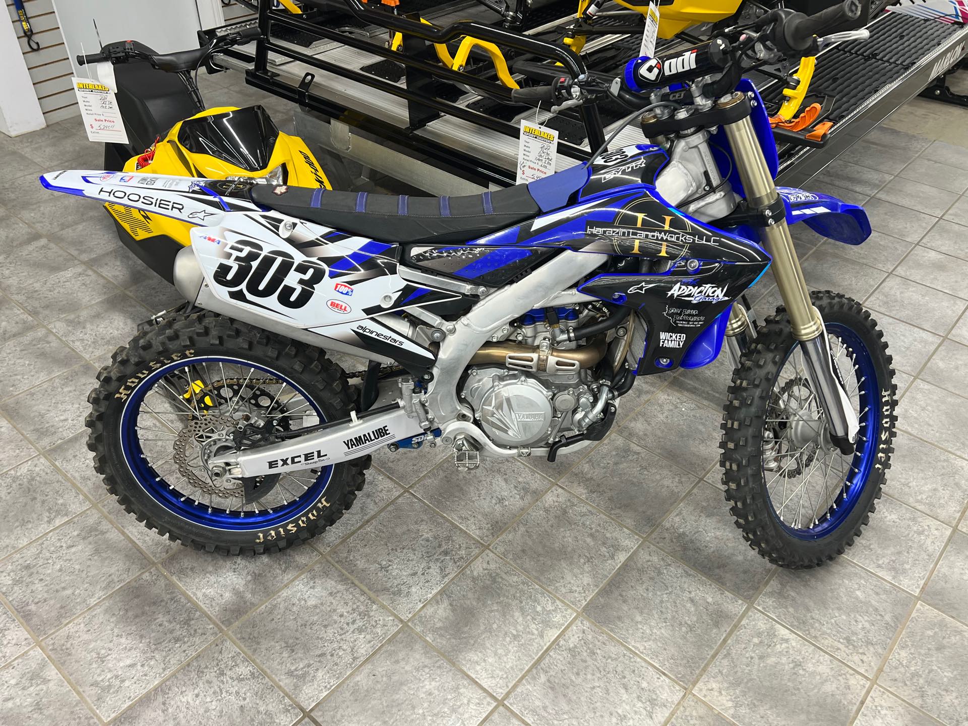 2020 Yamaha YZ 450F at Interlakes Sport Center