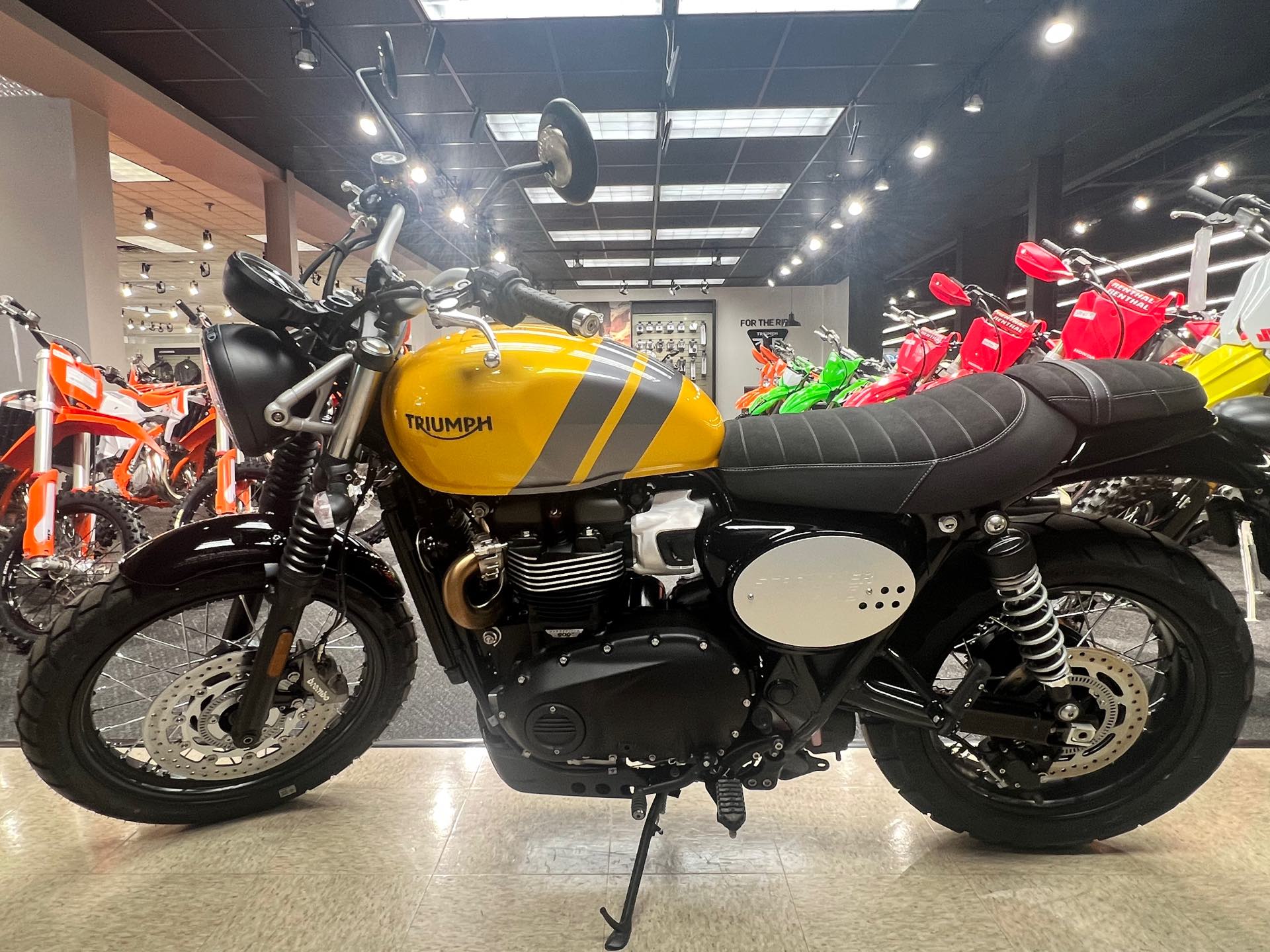 2024 Triumph Scrambler 900 Base at Sloans Motorcycle ATV, Murfreesboro, TN, 37129