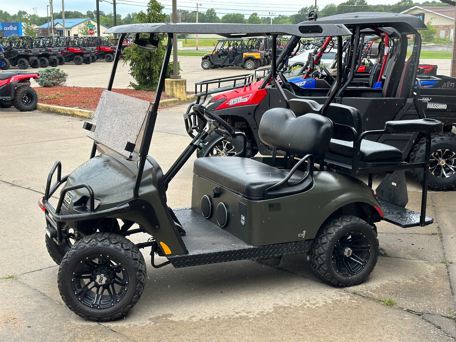 2021 EZ-GO GAS 4 SEAT GOLF CART at Southern Illinois Motorsports