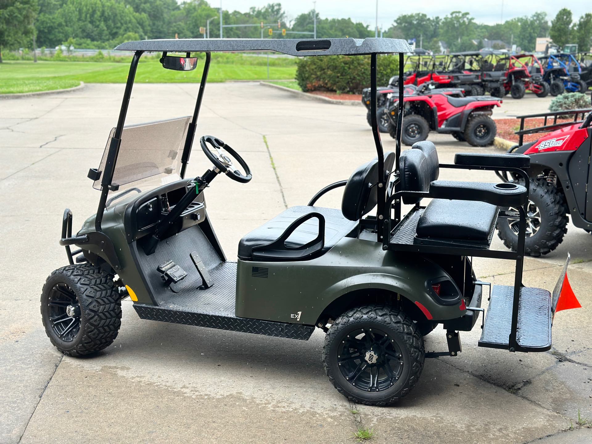 2021 EZ-GO GAS 4 SEAT GOLF CART at Southern Illinois Motorsports