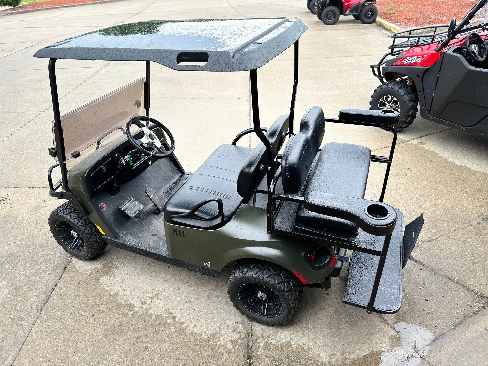 2021 EZ-GO GAS 4 SEAT GOLF CART at Southern Illinois Motorsports