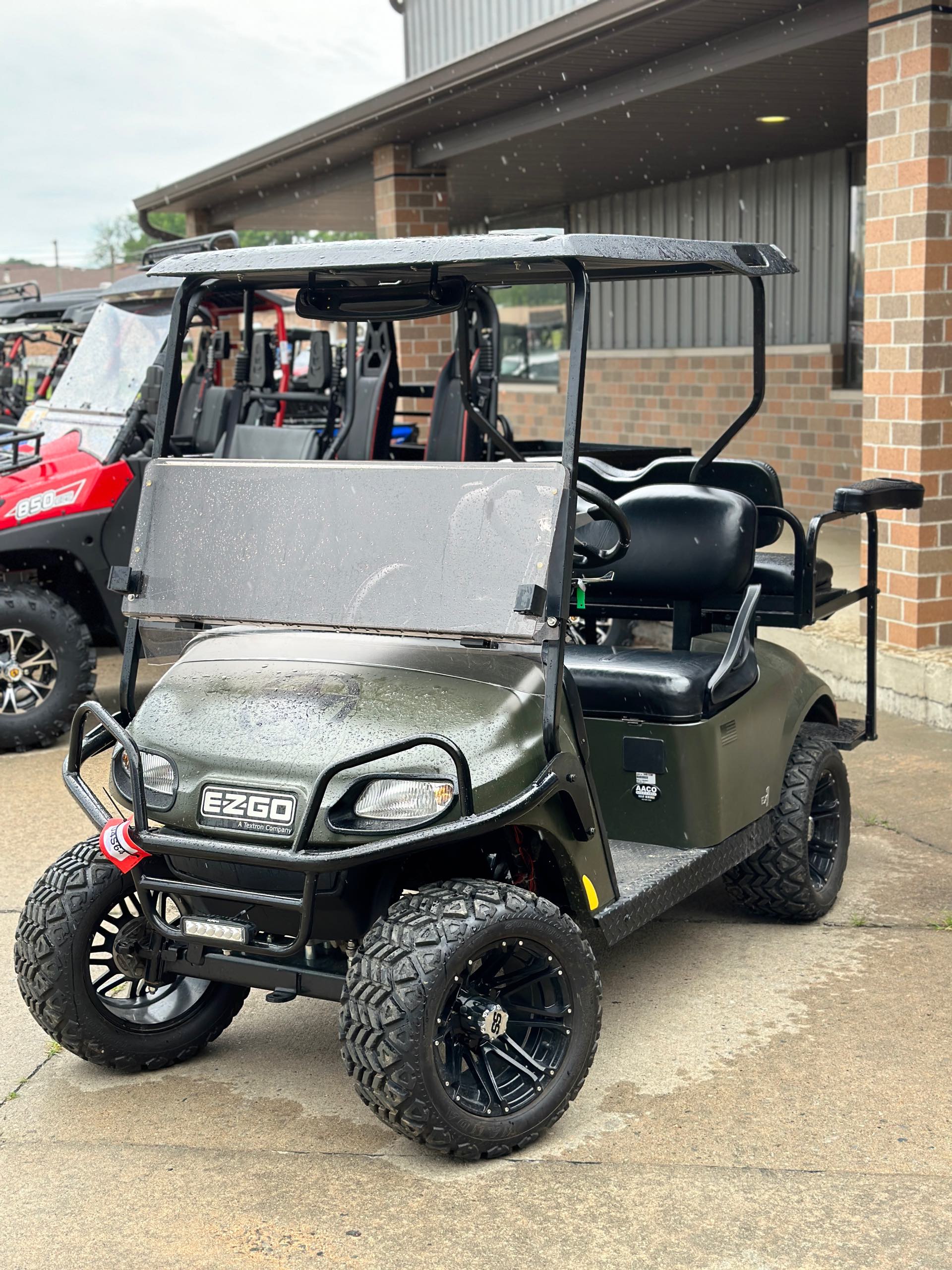 2021 EZ-GO GAS 4 SEAT GOLF CART at Southern Illinois Motorsports