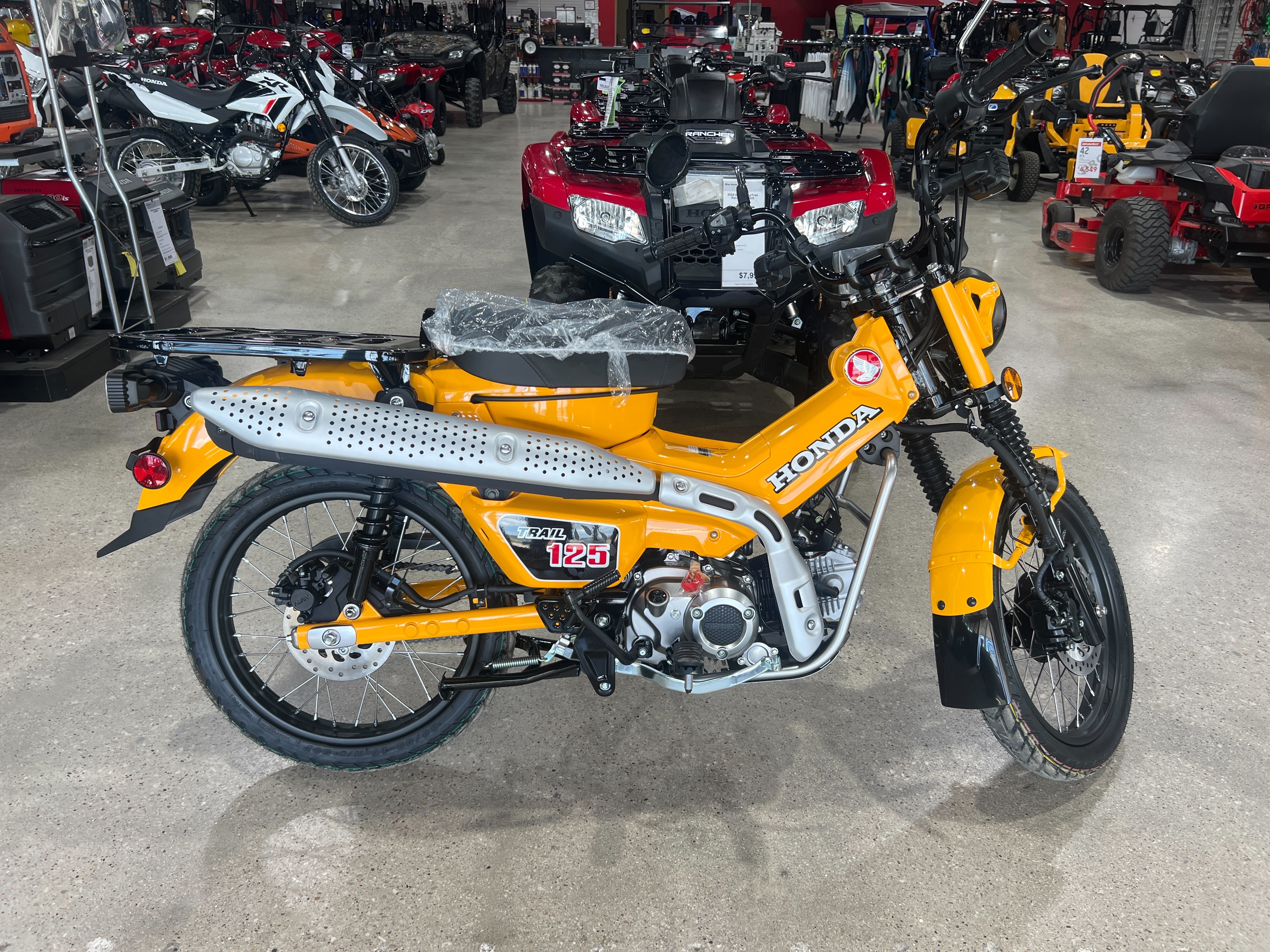 2024 Honda Trail 125 at Wise Honda