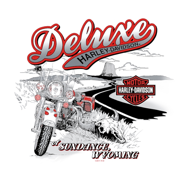 2021 T-Shirt Back Prints | Deluxe Harley Davidson