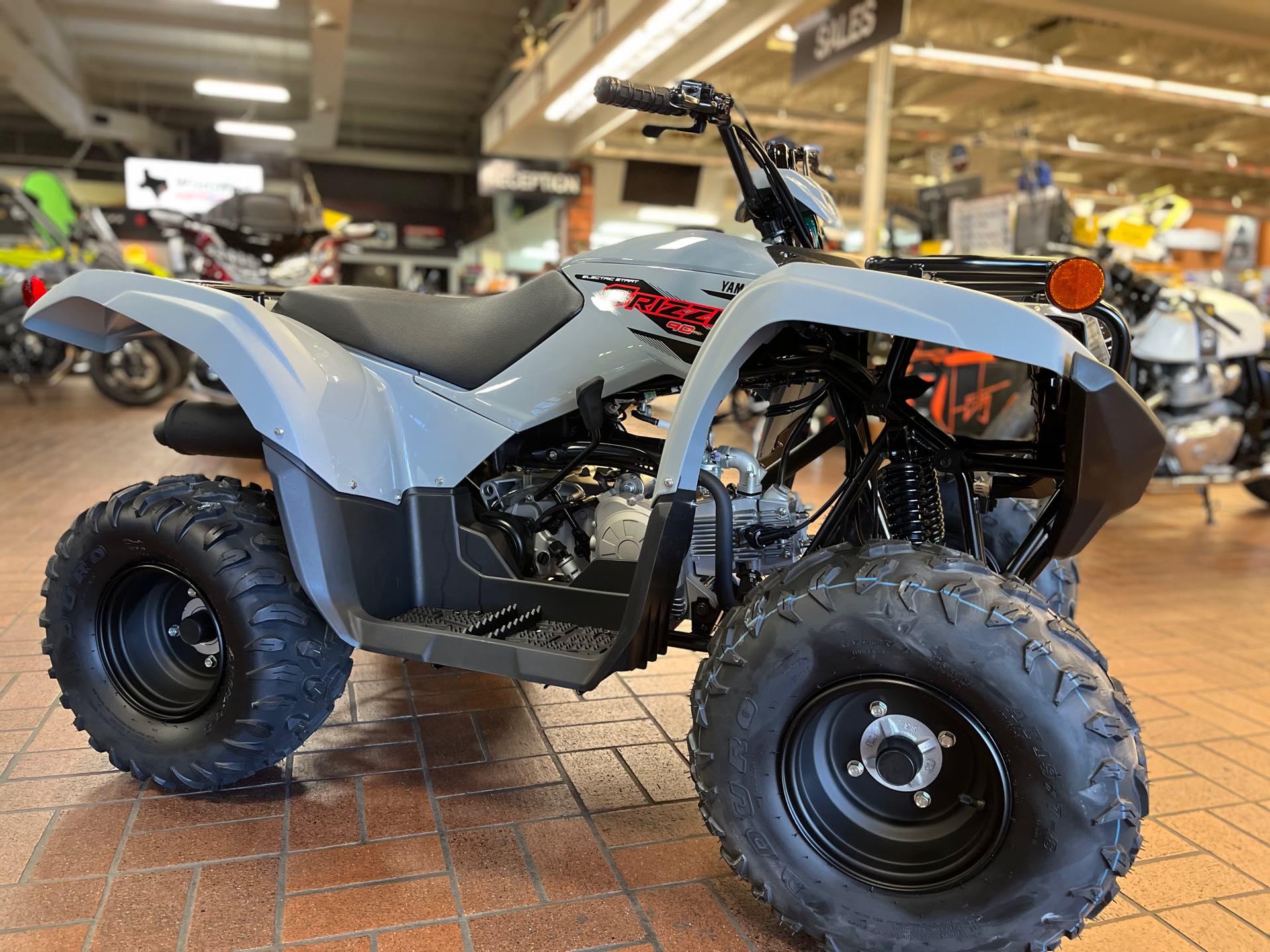 2023 Yamaha Grizzly 90 at Wild West Motoplex