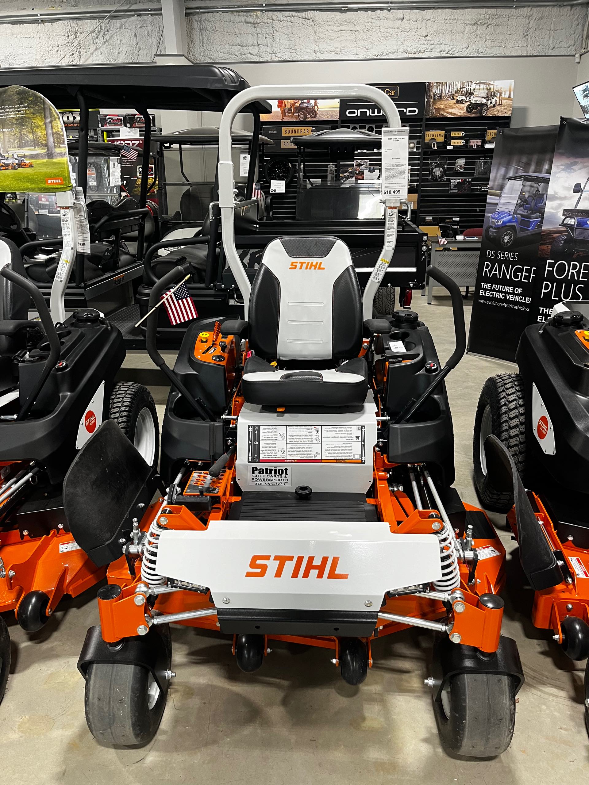 2024 STIHL Lawn Mowers RZ 500 Series at Patriot Golf Carts & Powersports