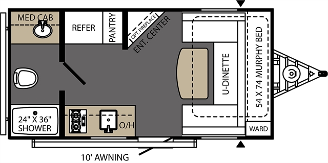 2022 Coachmen Viking Ultra-Lite (Single Axle) 162RBU at Prosser's Premium RV Outlet