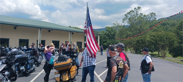 2023 July 02 Patriot Tour - Pass the Flag Photos at Smoky Mountain HOG