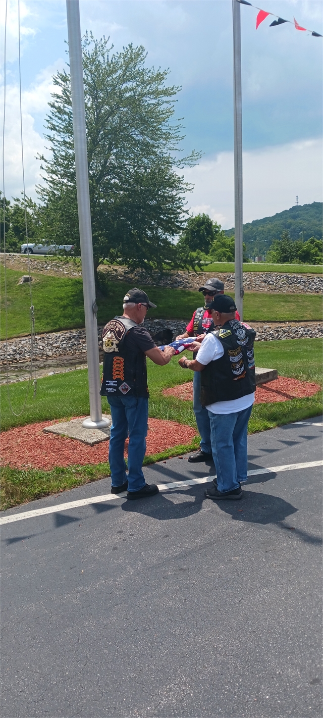 2023 July 02 Patriot Tour - Pass the Flag Photos at Smoky Mountain HOG