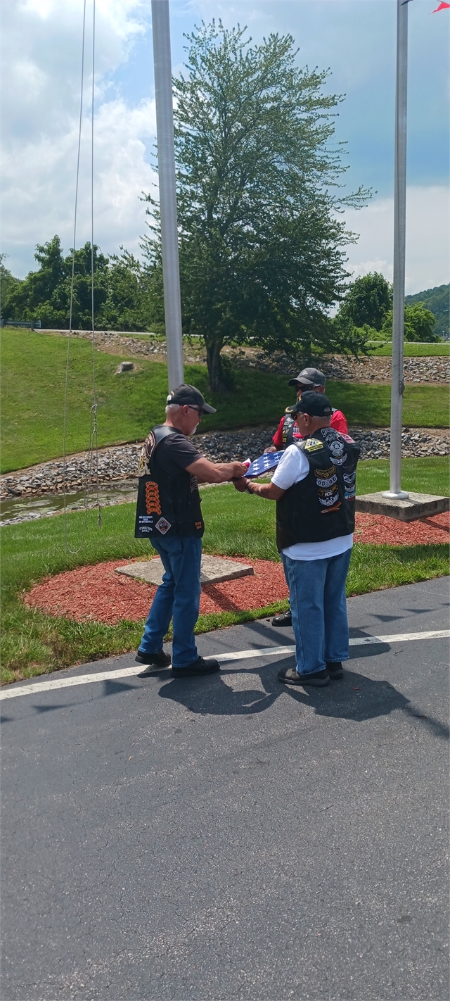 2023 July 02 Patriot Tour - Pass the Flag Photos at Smoky Mountain HOG