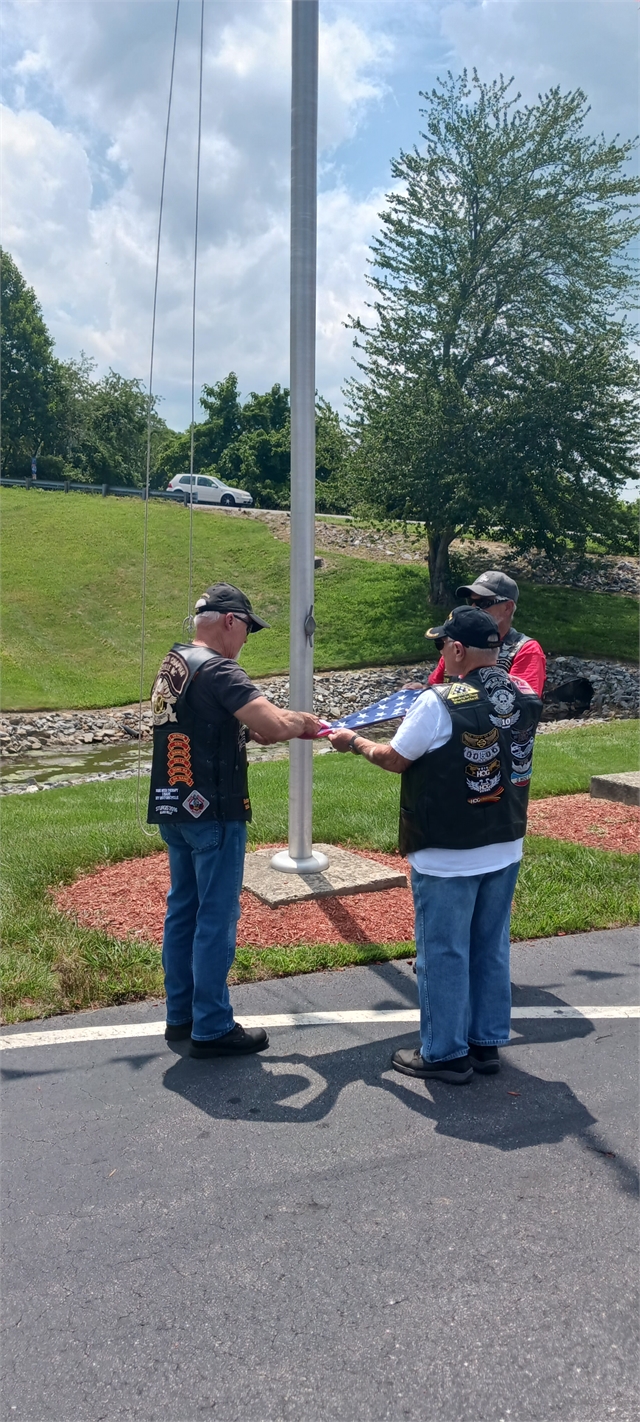 2023 July 02 Patriot Tour - Pass the Flag Photos at Smoky Mountain HOG