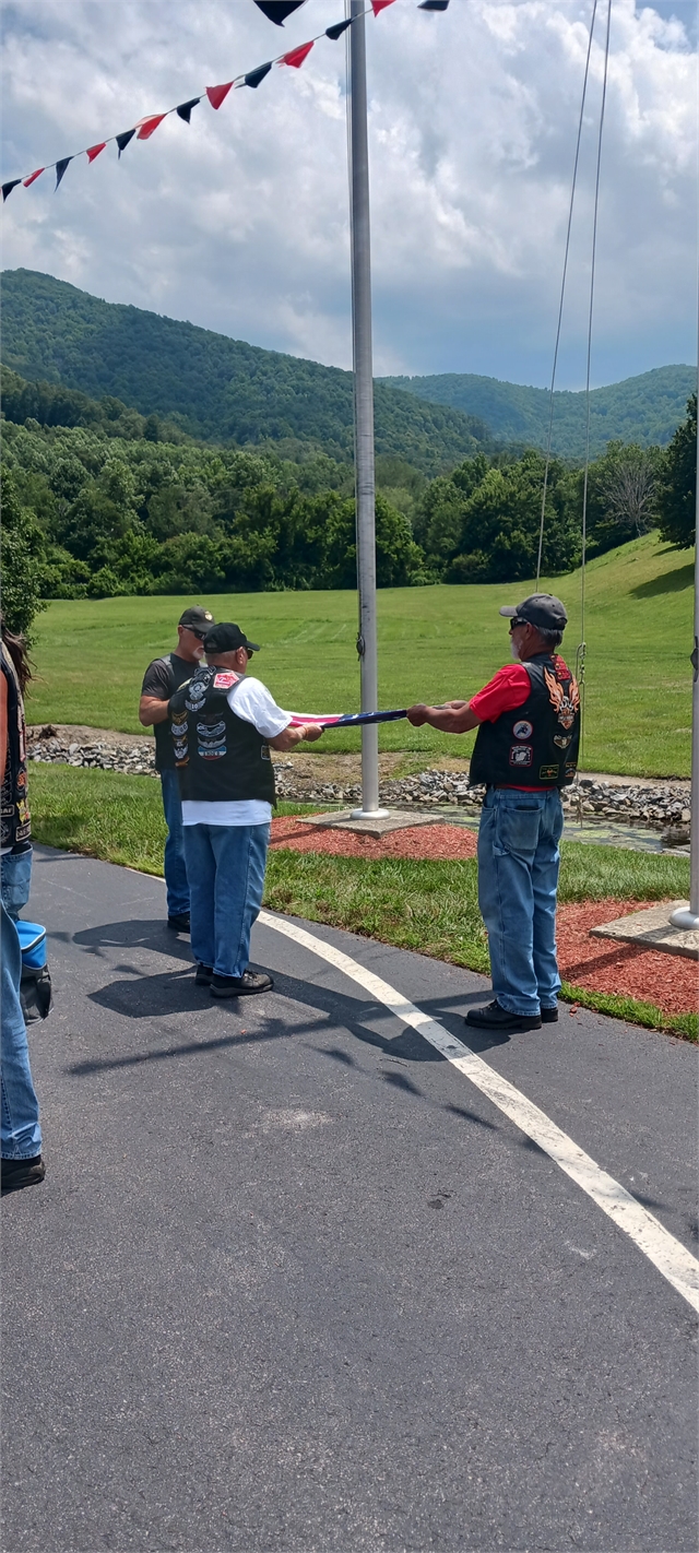 2023 July 02 Patriot Tour - Pass the Flag Photos at Smoky Mountain HOG