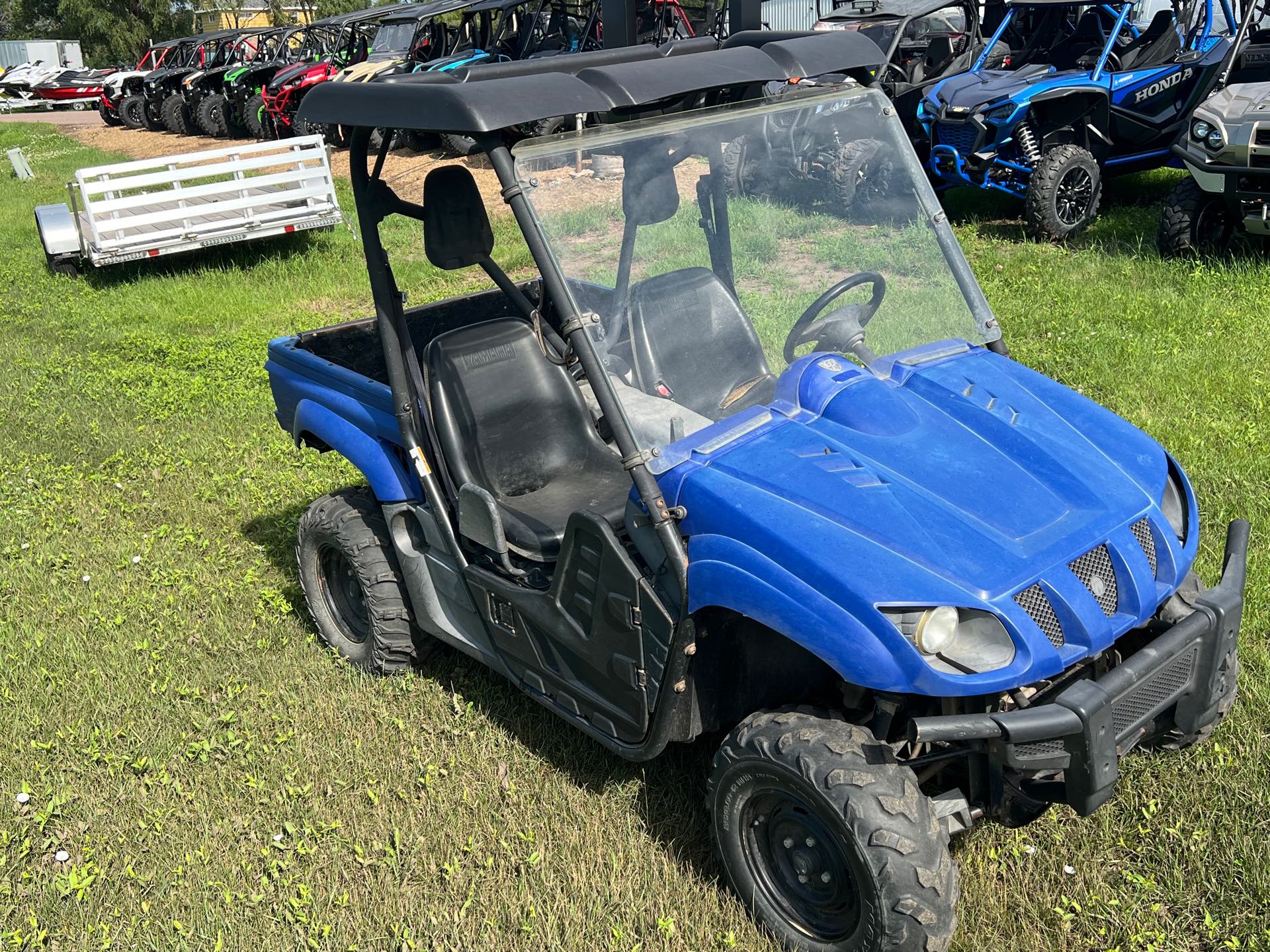 2009 Yamaha Rhino 700 FI Auto 4x4 at Interlakes Sport Center