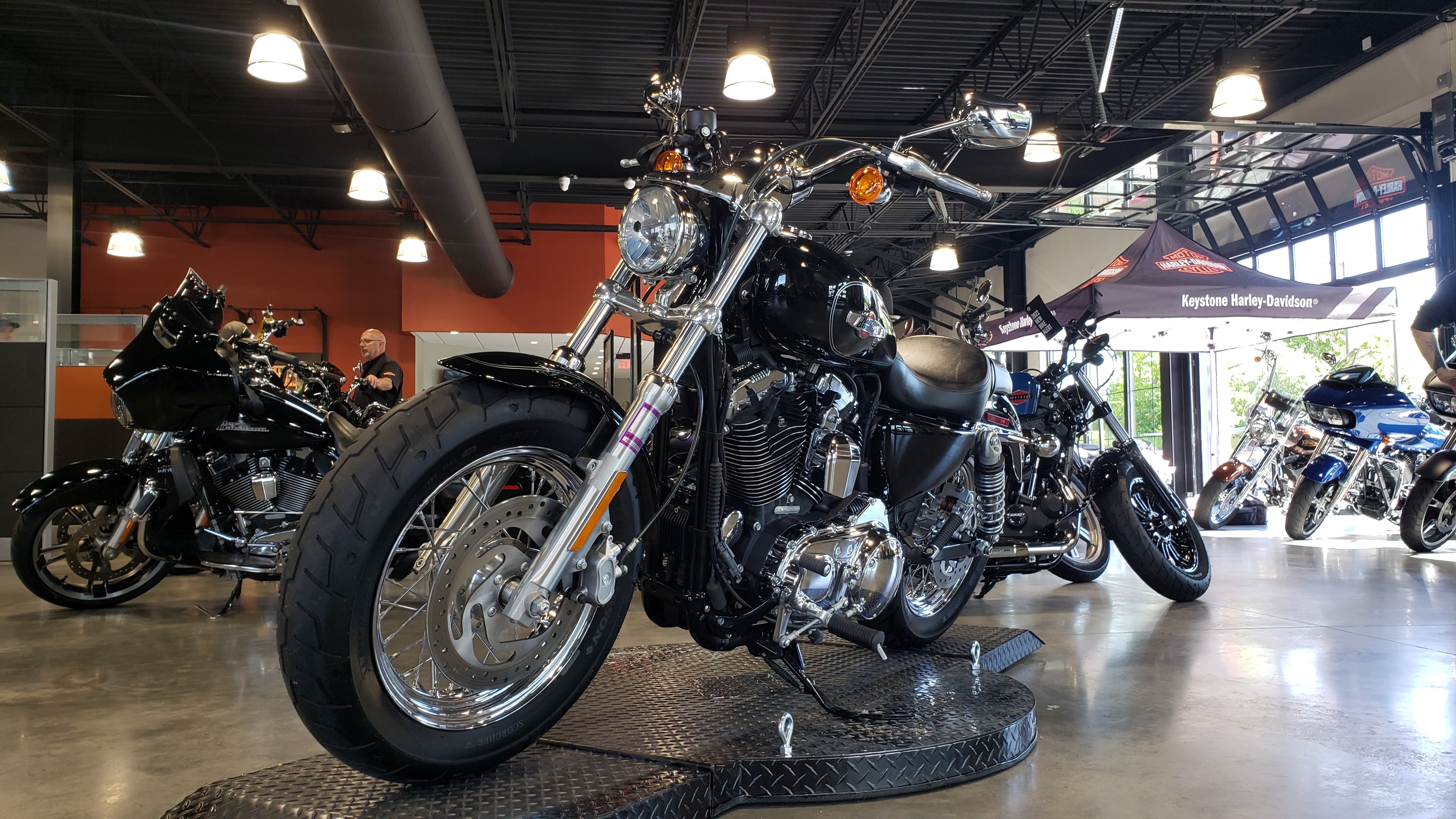 2017 Harley-Davidson Sportster 1200 Custom at Keystone Harley-Davidson