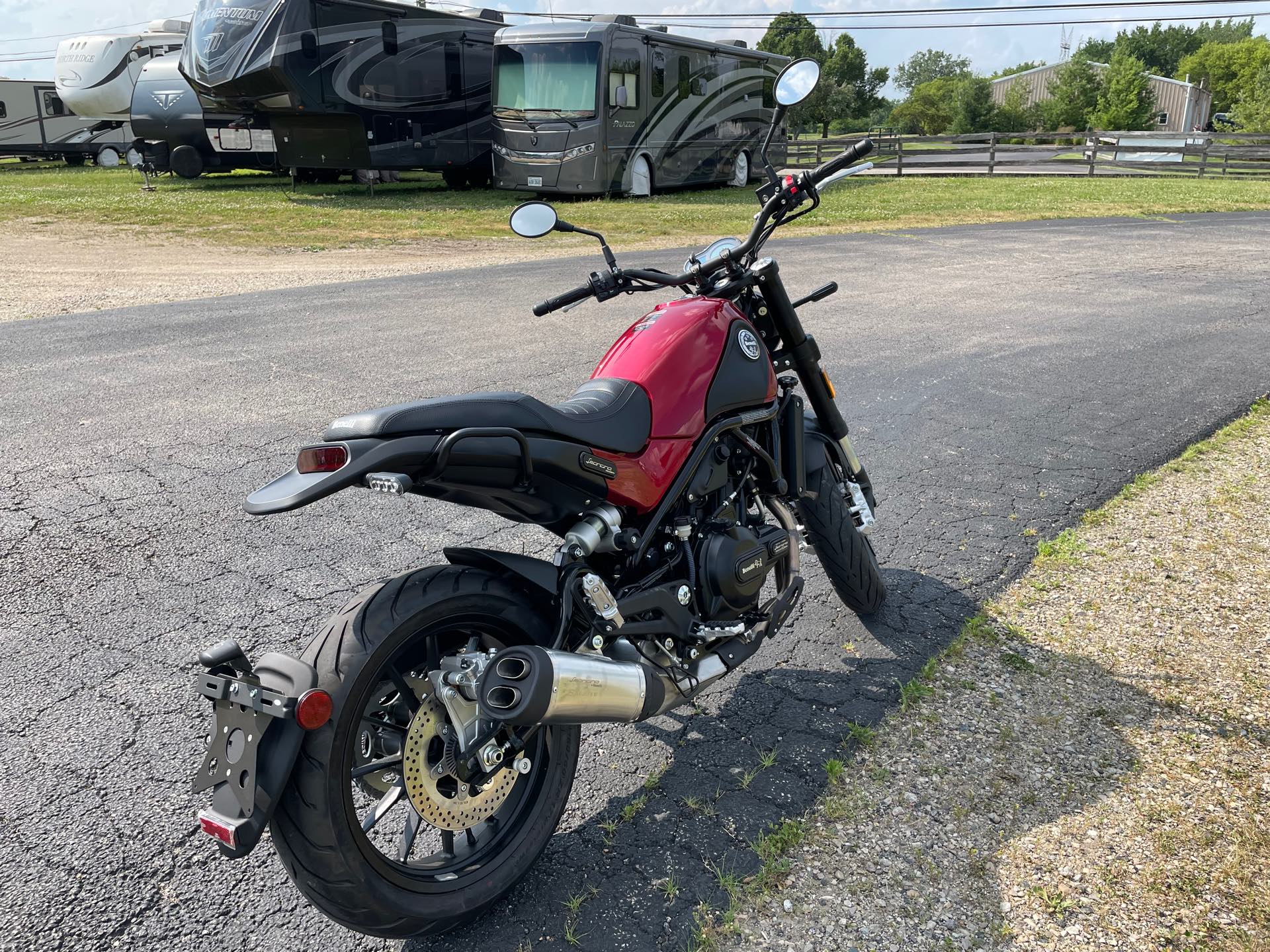 2022 Benelli Leoncino 500 at Randy's Cycle