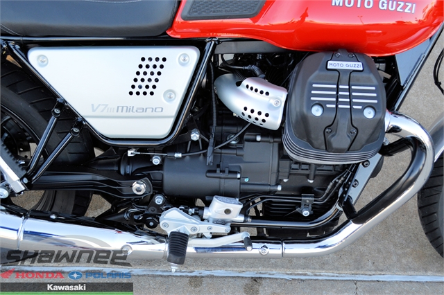 2018 Moto Guzzi V7 III Milano at Shawnee Honda Polaris Kawasaki