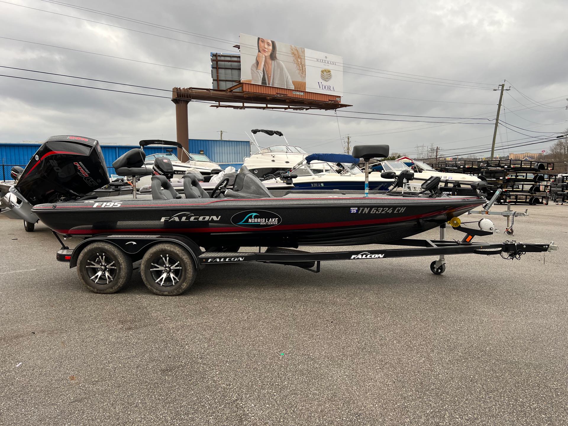 2019 FALCON FALCON BASS BOAT at Knoxville Powersports