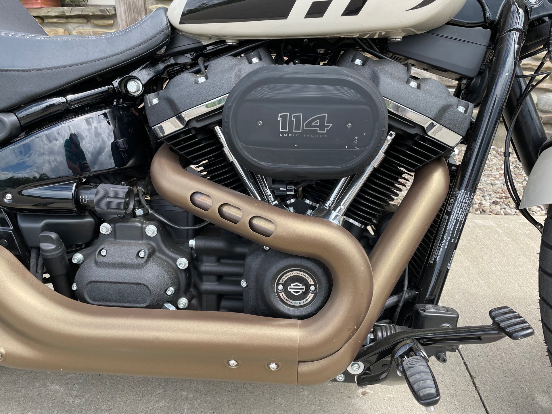 2022 Harley-Davidson Softail Fat Bob 114 at Arkport Cycles