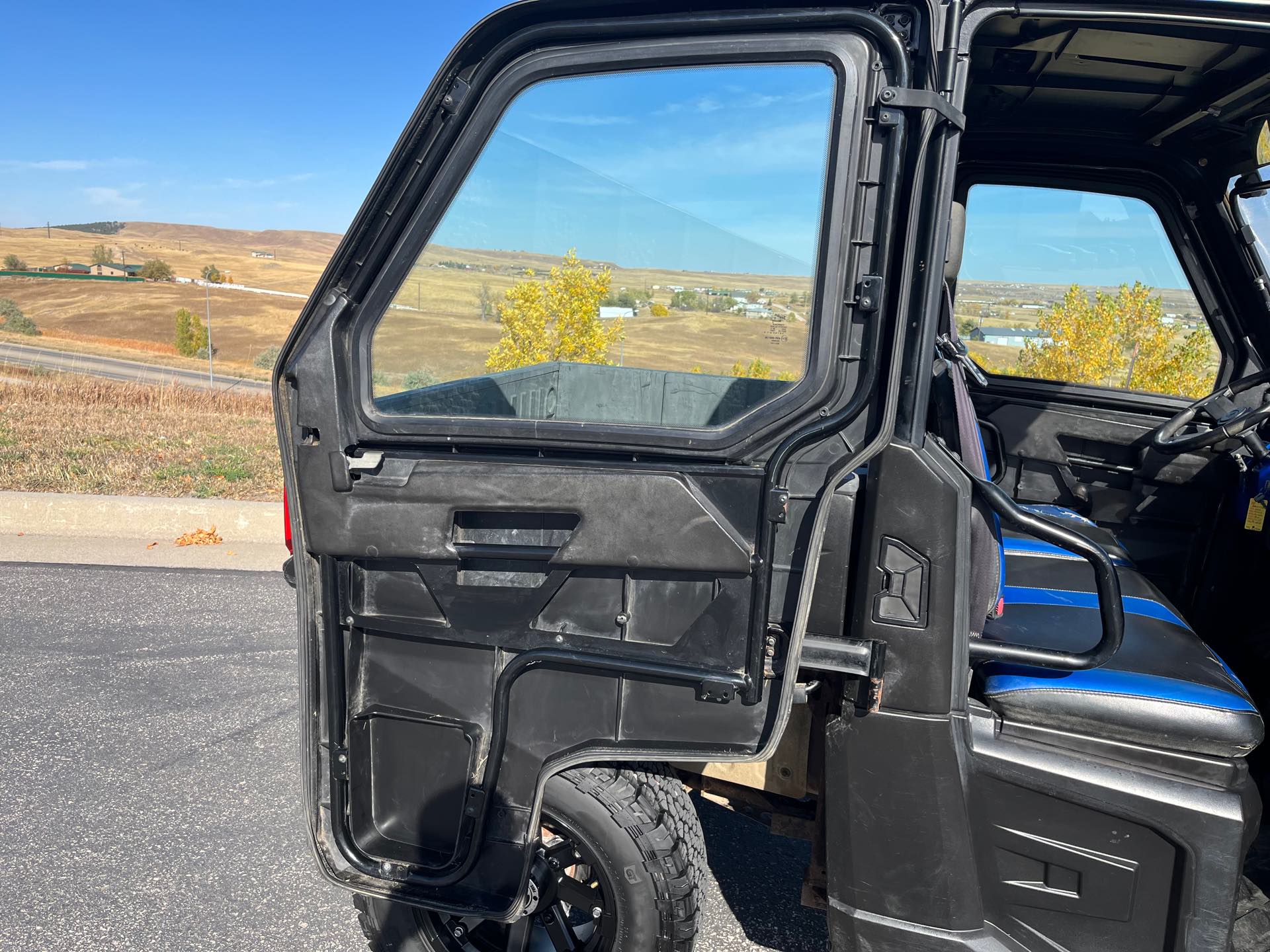 2014 Polaris Ranger XP 900 EPS Blue Fire LE at Mount Rushmore Motorsports