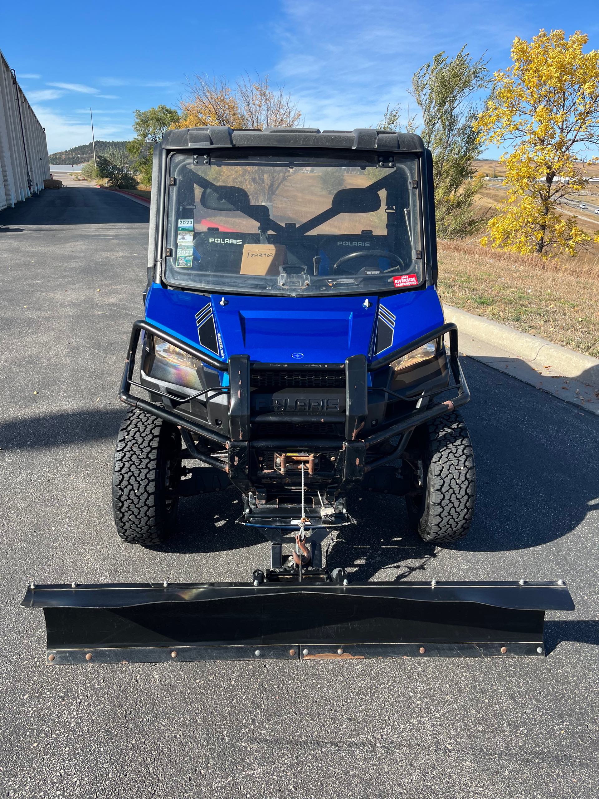 2014 Polaris Ranger XP 900 EPS Blue Fire LE at Mount Rushmore Motorsports