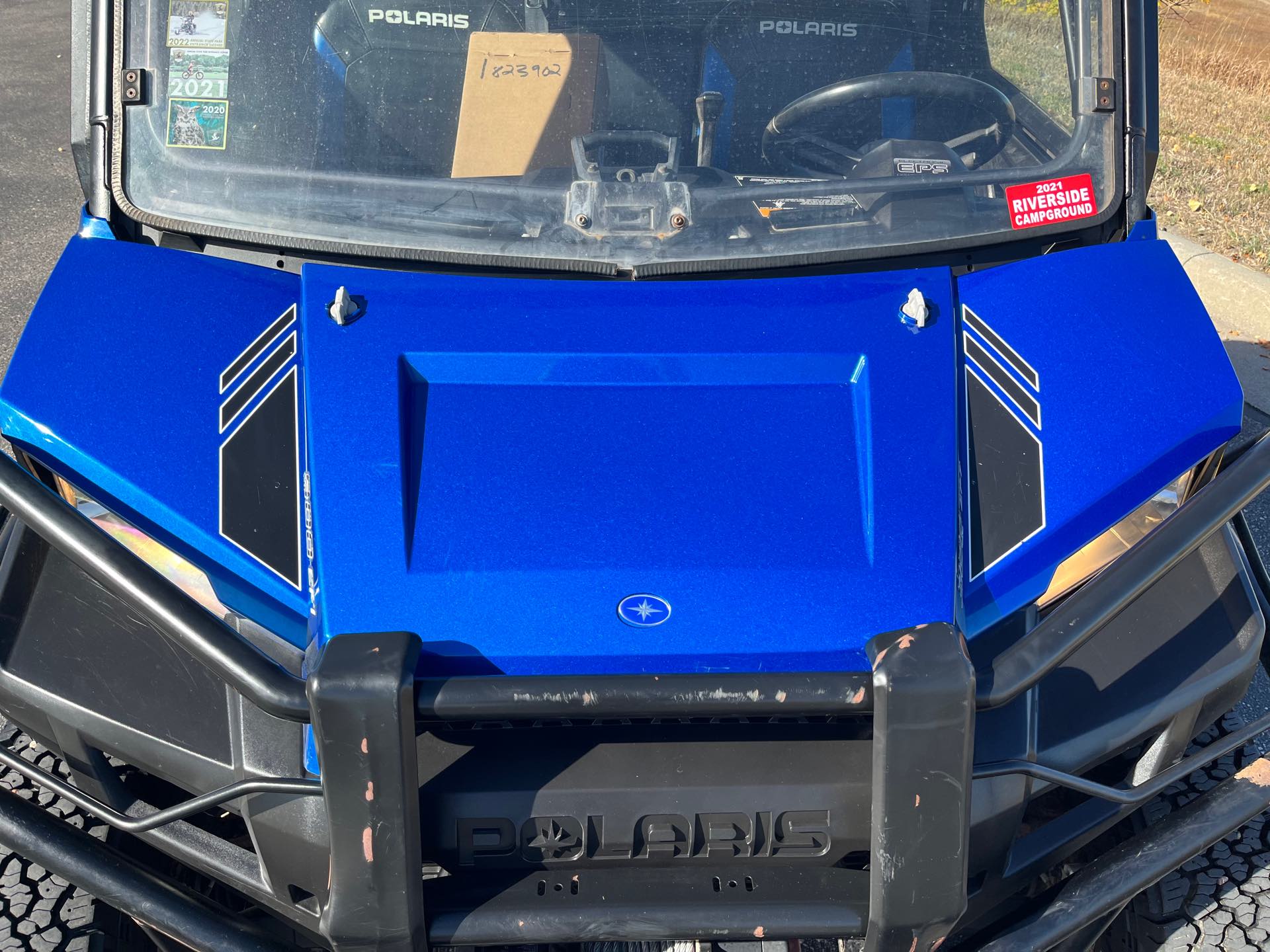 2014 Polaris Ranger XP 900 EPS Blue Fire LE at Mount Rushmore Motorsports