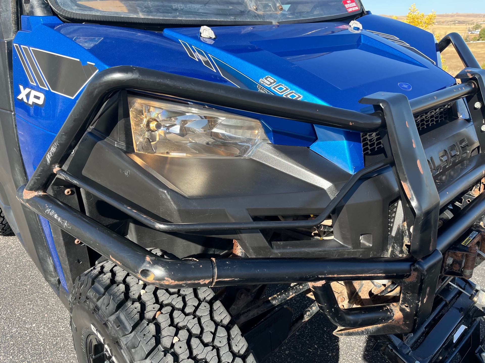 2014 Polaris Ranger XP 900 EPS Blue Fire LE at Mount Rushmore Motorsports