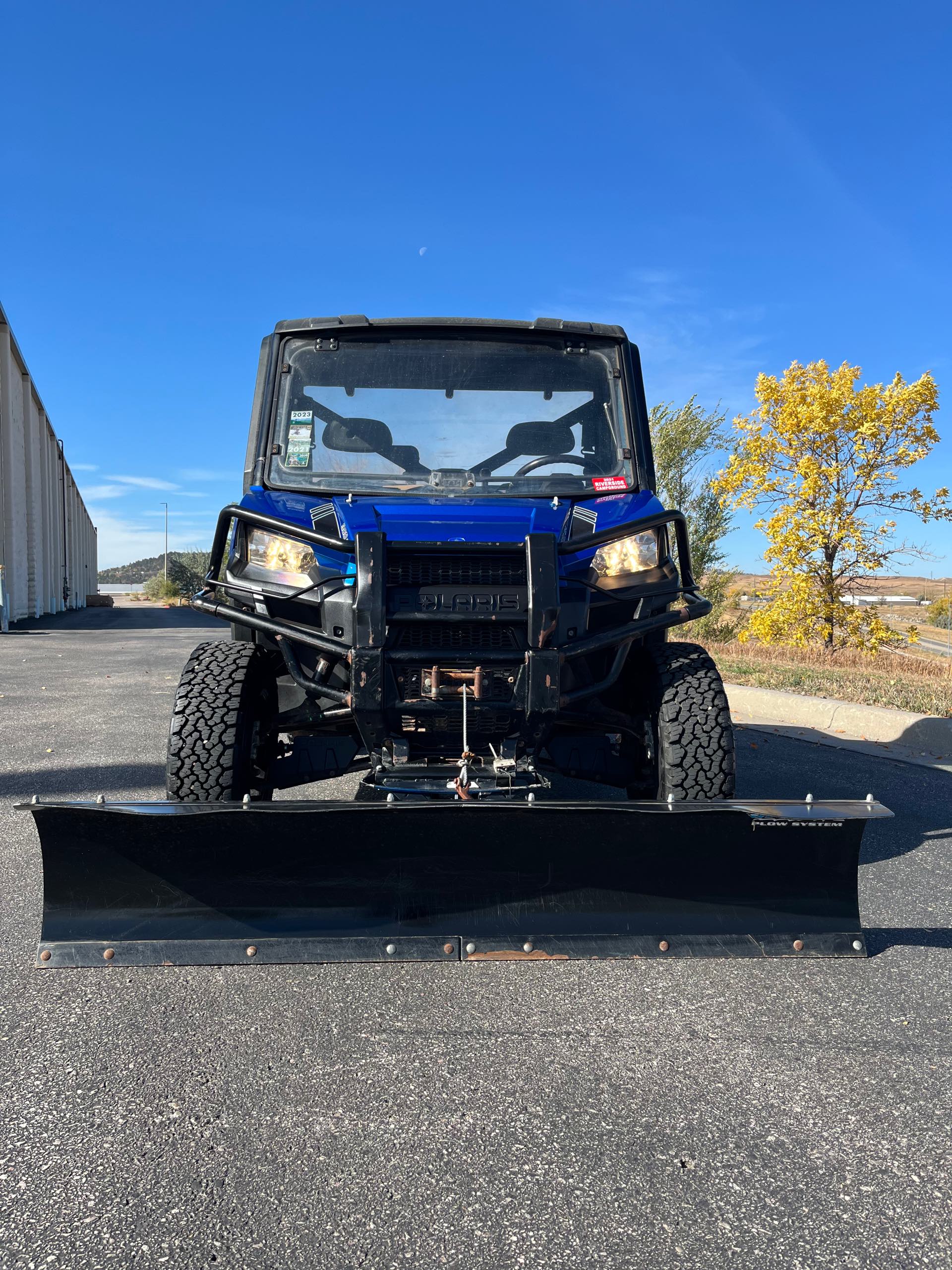 2014 Polaris Ranger XP 900 EPS Blue Fire LE at Mount Rushmore Motorsports