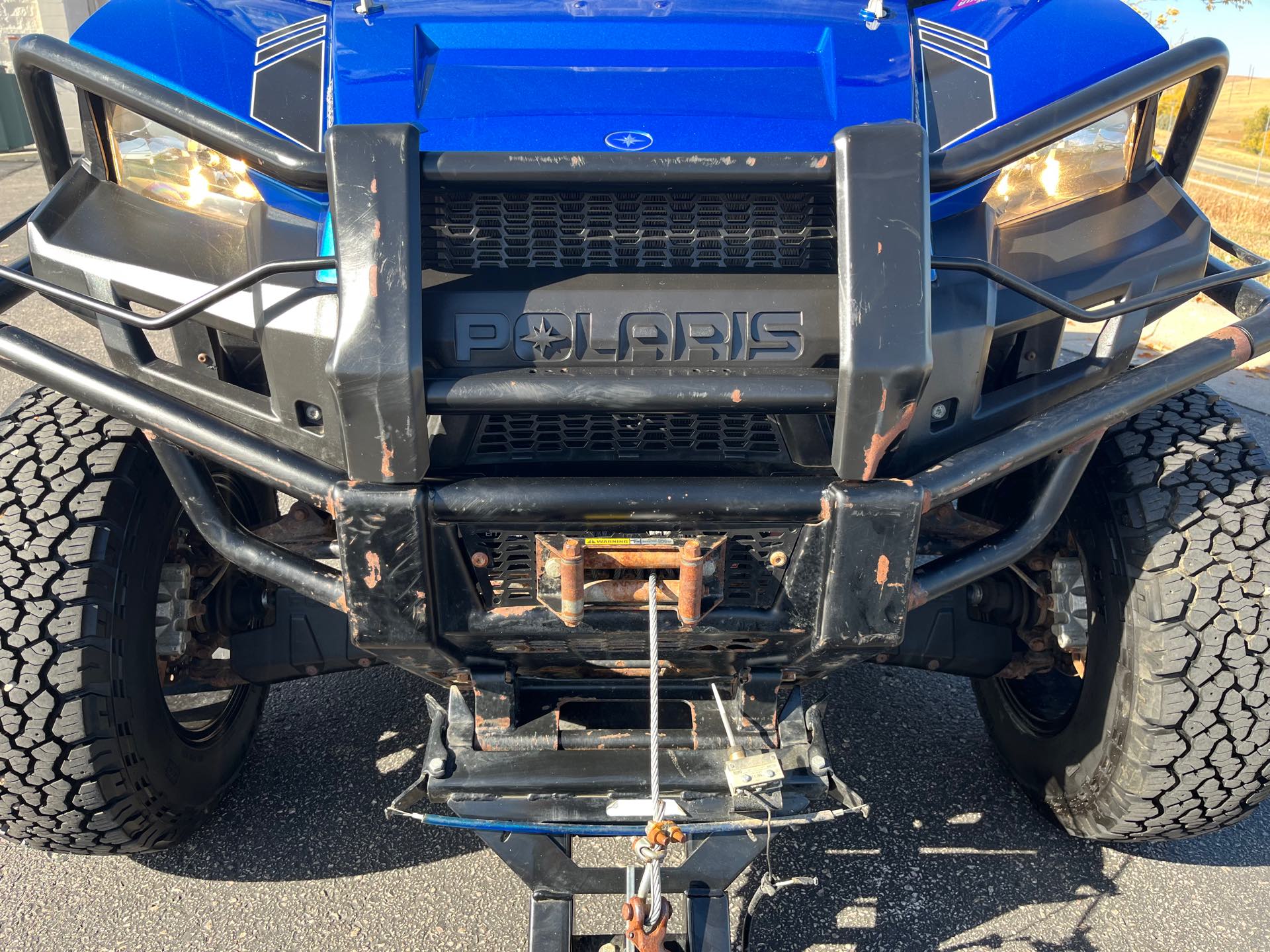 2014 Polaris Ranger XP 900 EPS Blue Fire LE at Mount Rushmore Motorsports