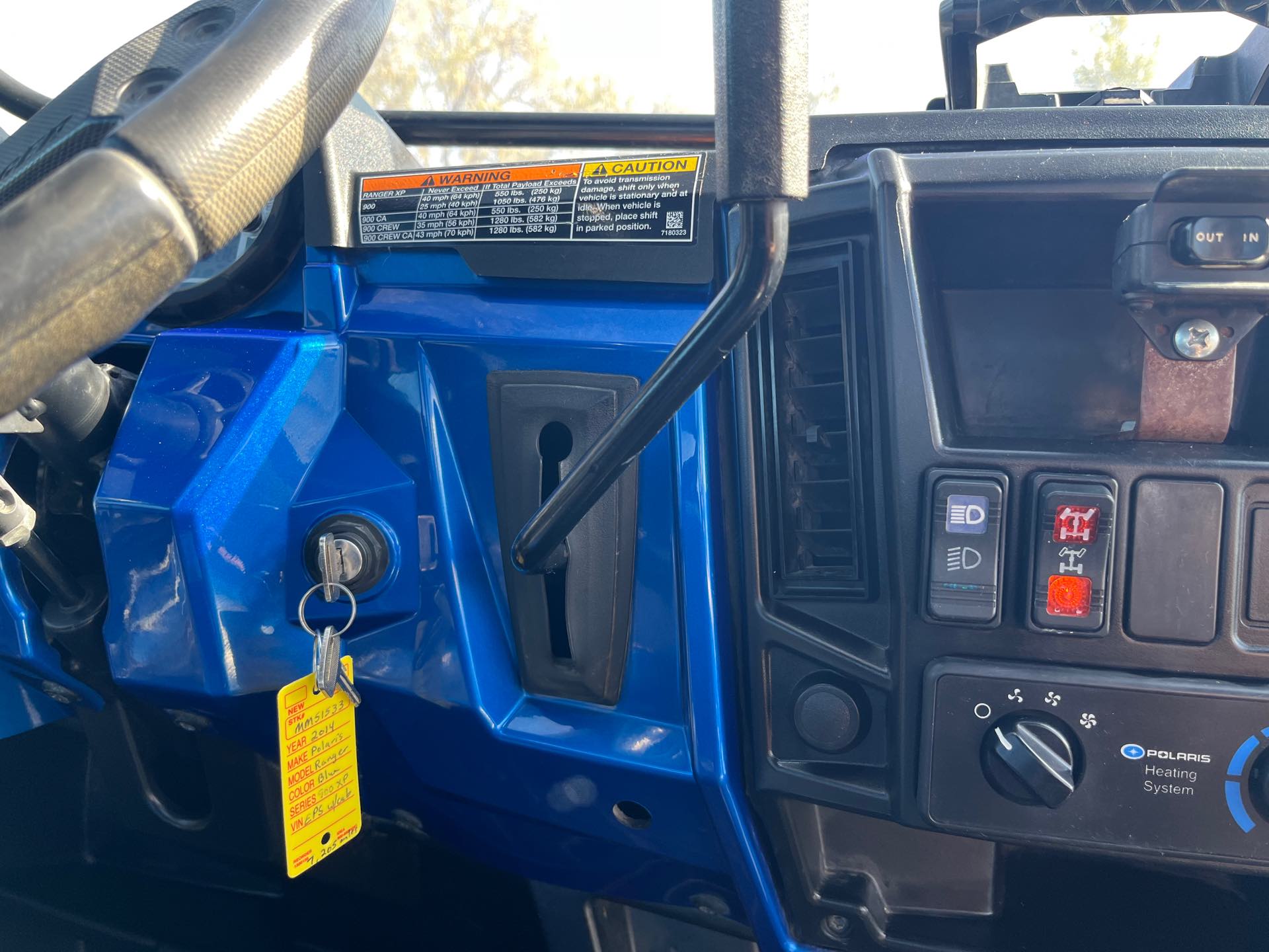 2014 Polaris Ranger XP 900 EPS Blue Fire LE at Mount Rushmore Motorsports