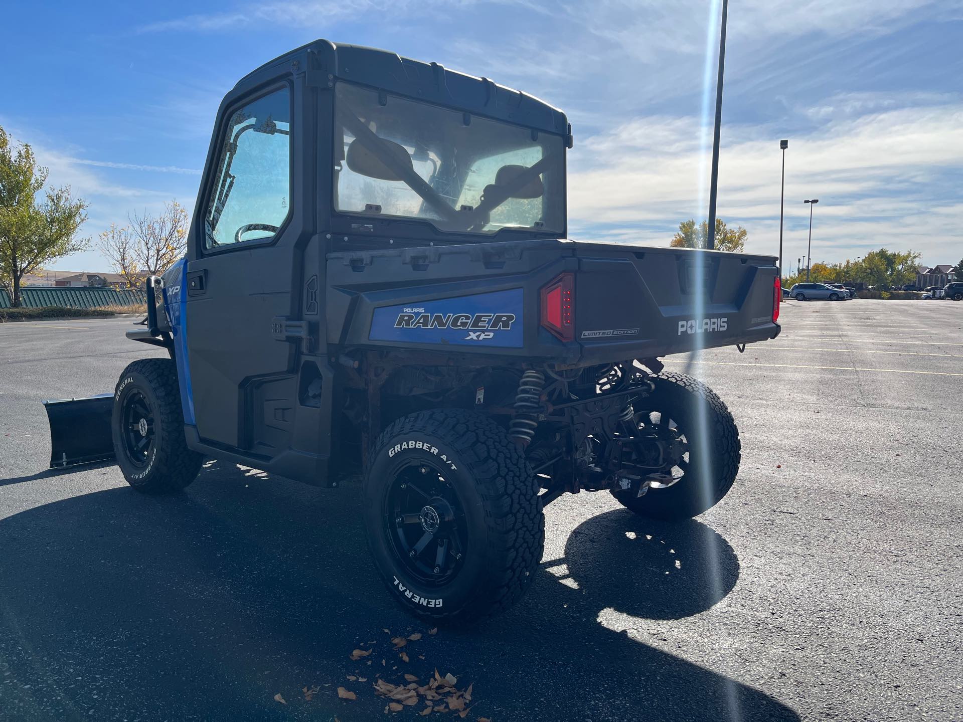 2014 Polaris Ranger XP 900 EPS Blue Fire LE at Mount Rushmore Motorsports