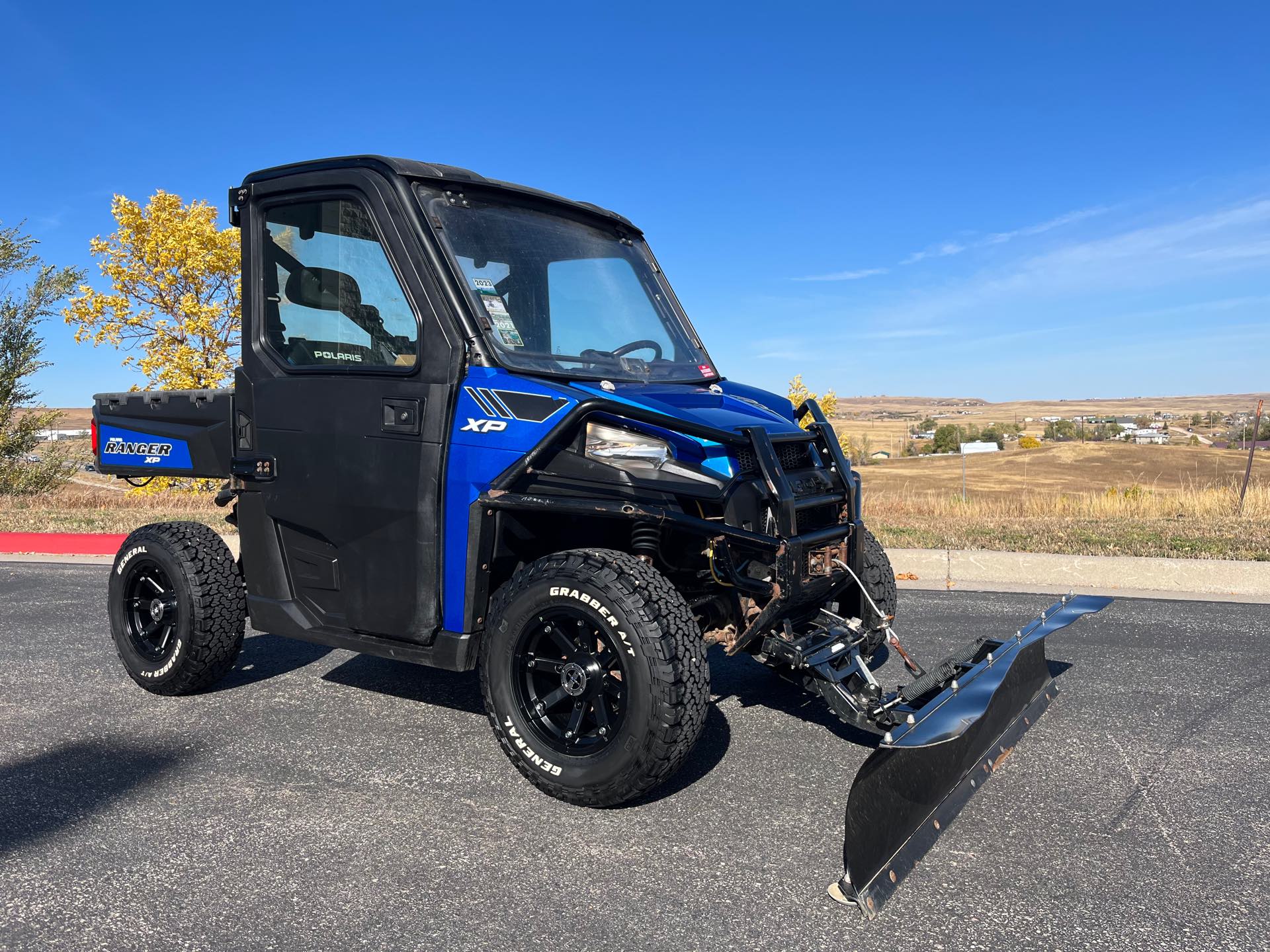 2014 Polaris Ranger XP 900 EPS Blue Fire LE at Mount Rushmore Motorsports