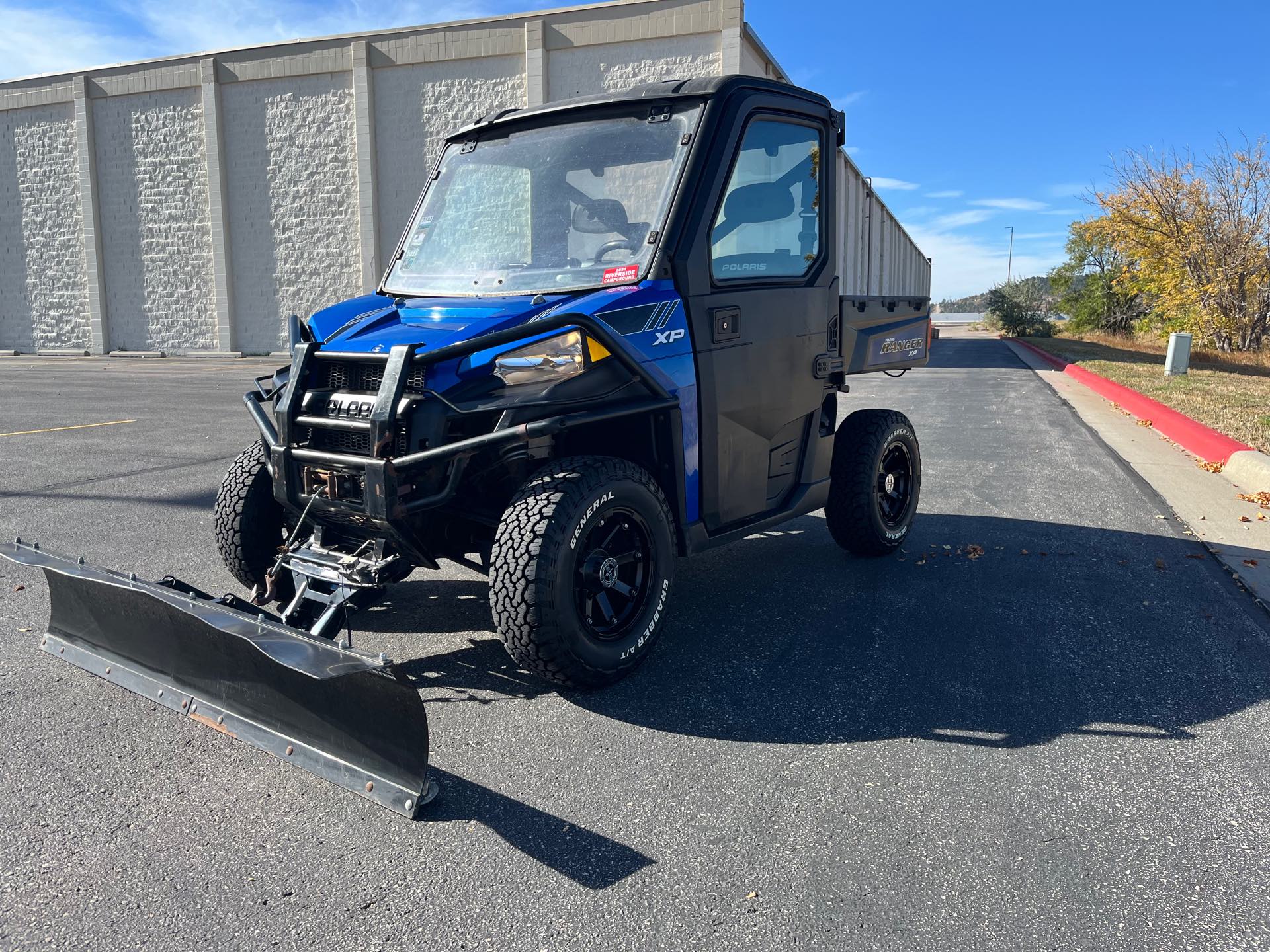 2014 Polaris Ranger XP 900 EPS Blue Fire LE at Mount Rushmore Motorsports