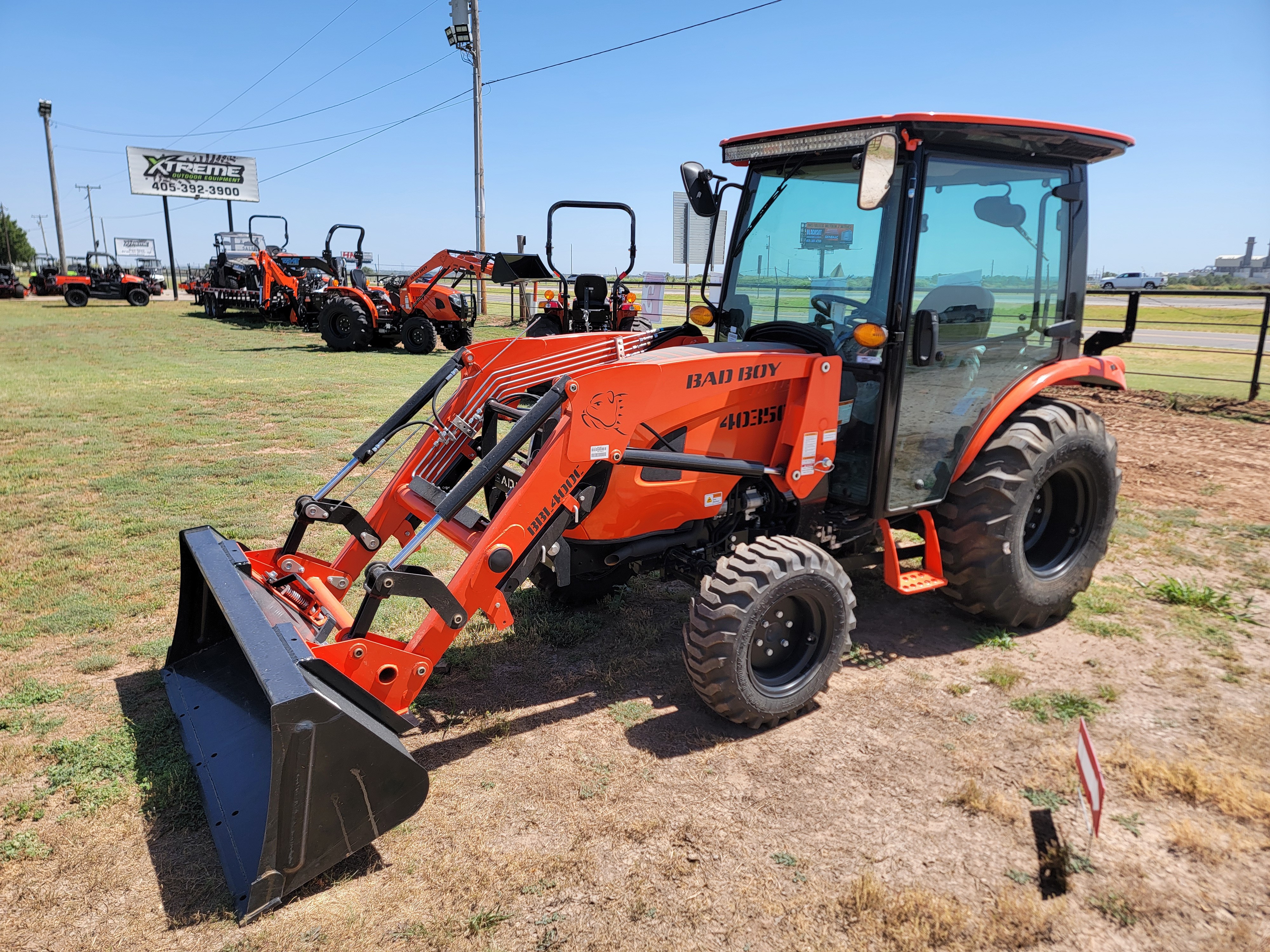 2024 BAD BOY 4035CHIL - PACKAGE w/ ROTARY CUTTER & BOX BLADE at Xtreme Outdoor Equipment