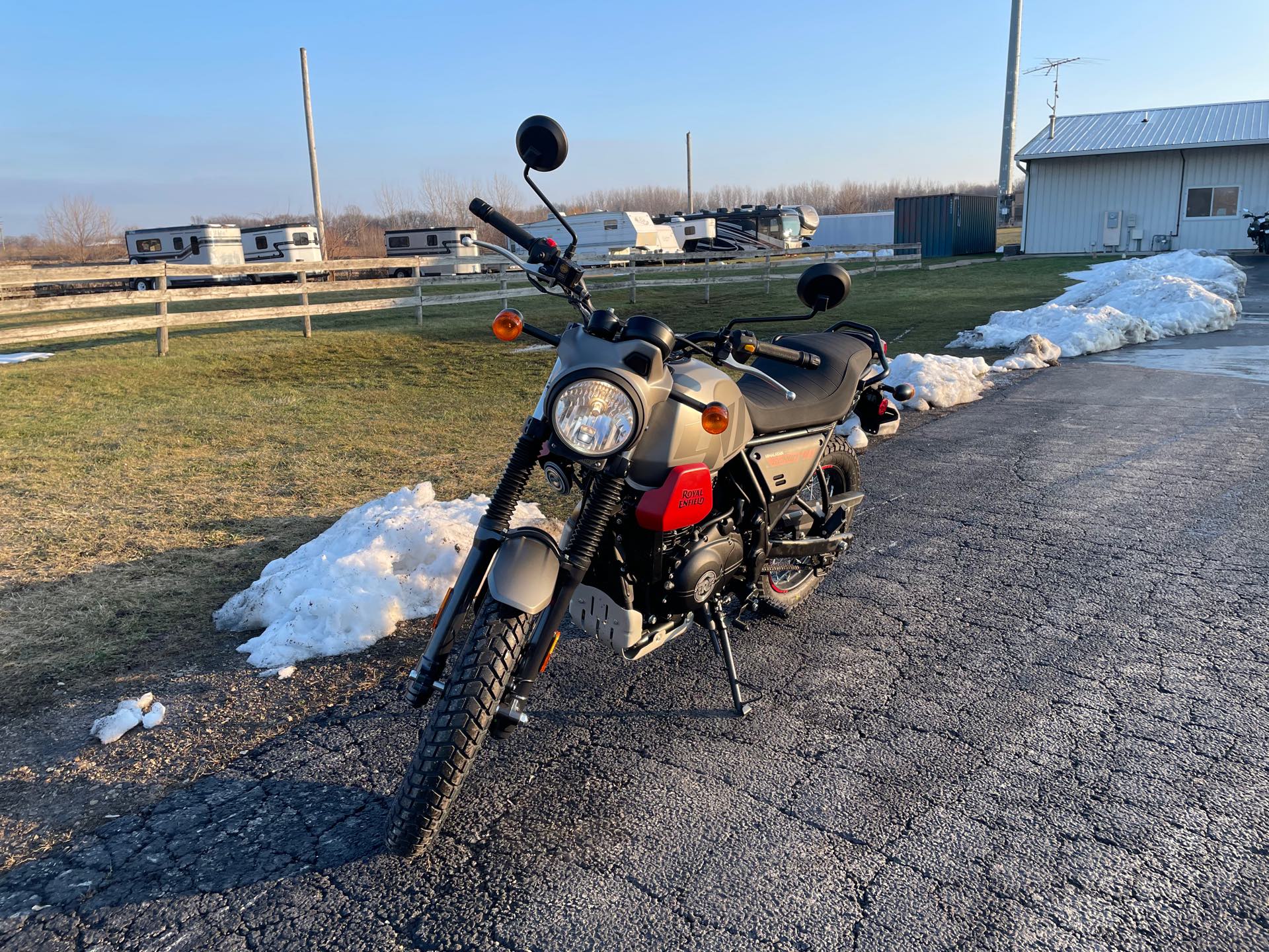 2023 Royal Enfield Scram 411 at Randy's Cycle