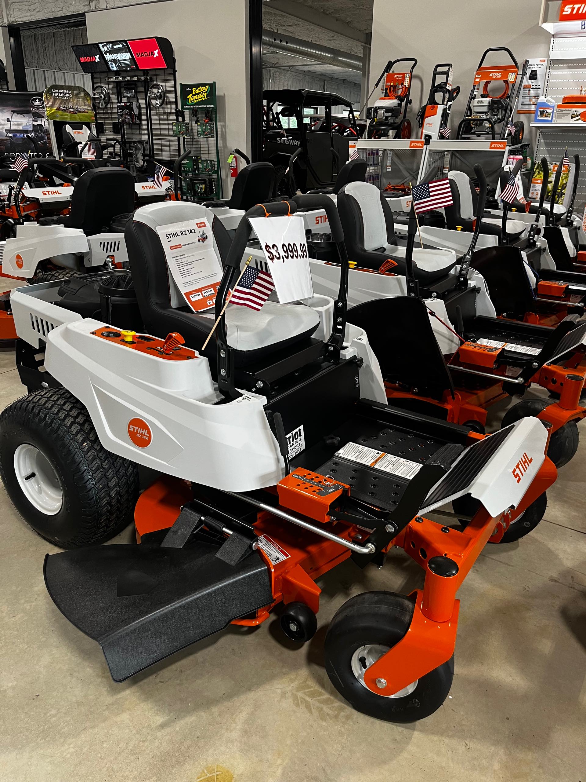 2024 STIHL Zero-turn mowers RZ 142 at Patriot Golf Carts & Powersports