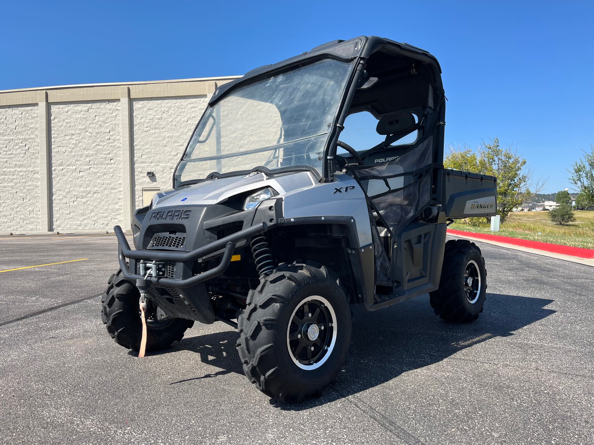 2010 Polaris Ranger 800 XP Turbo Silver LE at Mount Rushmore Motorsports