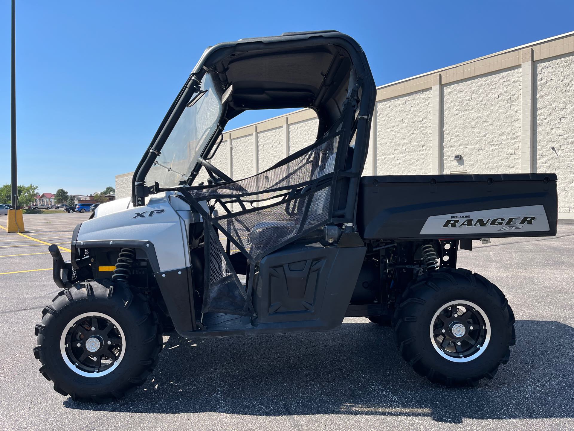 2010 Polaris Ranger 800 XP Turbo Silver LE at Mount Rushmore Motorsports