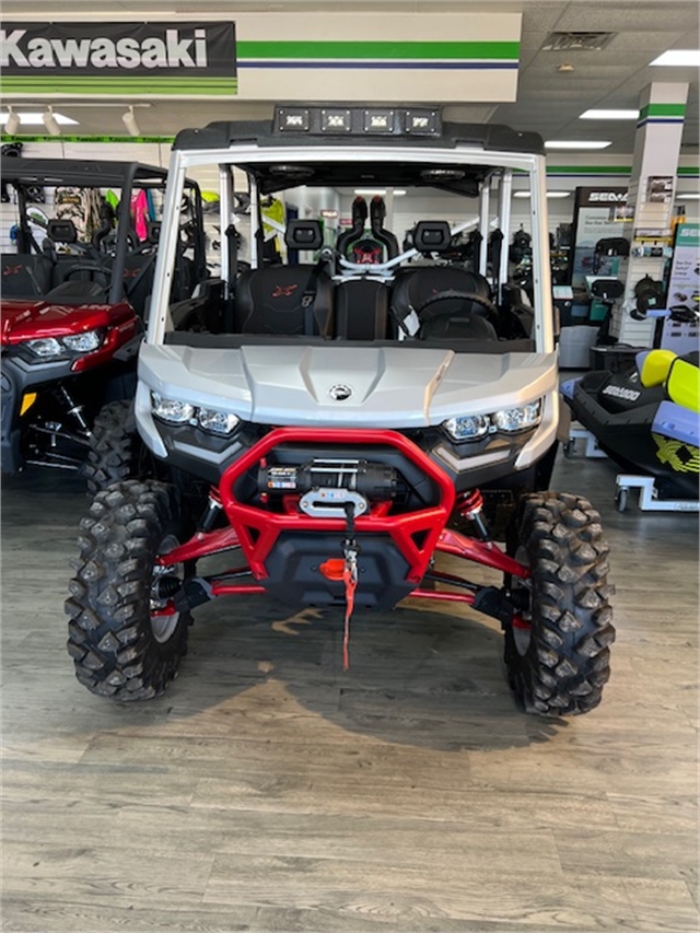 2024 Can-Am Defender MAX X mr with Half Doors HD10 at Jacksonville Powersports, Jacksonville, FL 32225