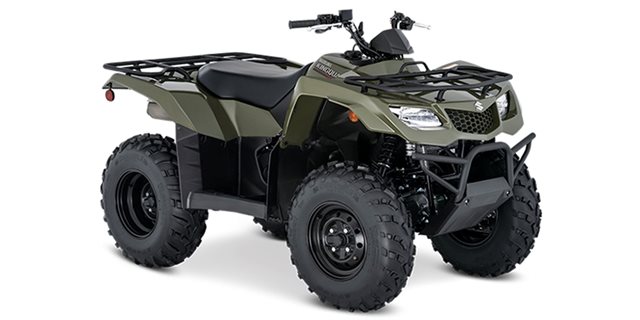 2022 Suzuki KingQuad 400 w plow installed ASi at Arkport Cycles