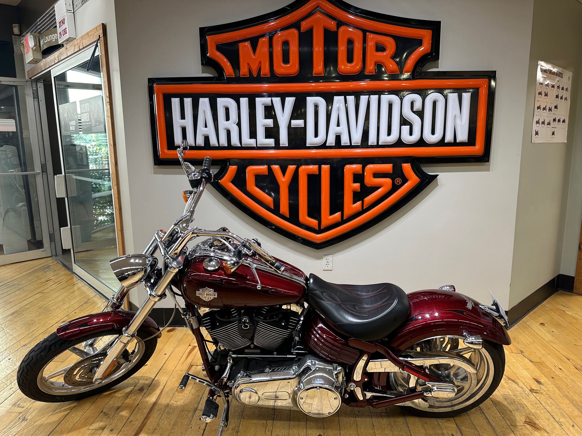 2009 Harley-Davidson Softail Rocker C at Zips 45th Parallel Harley-Davidson