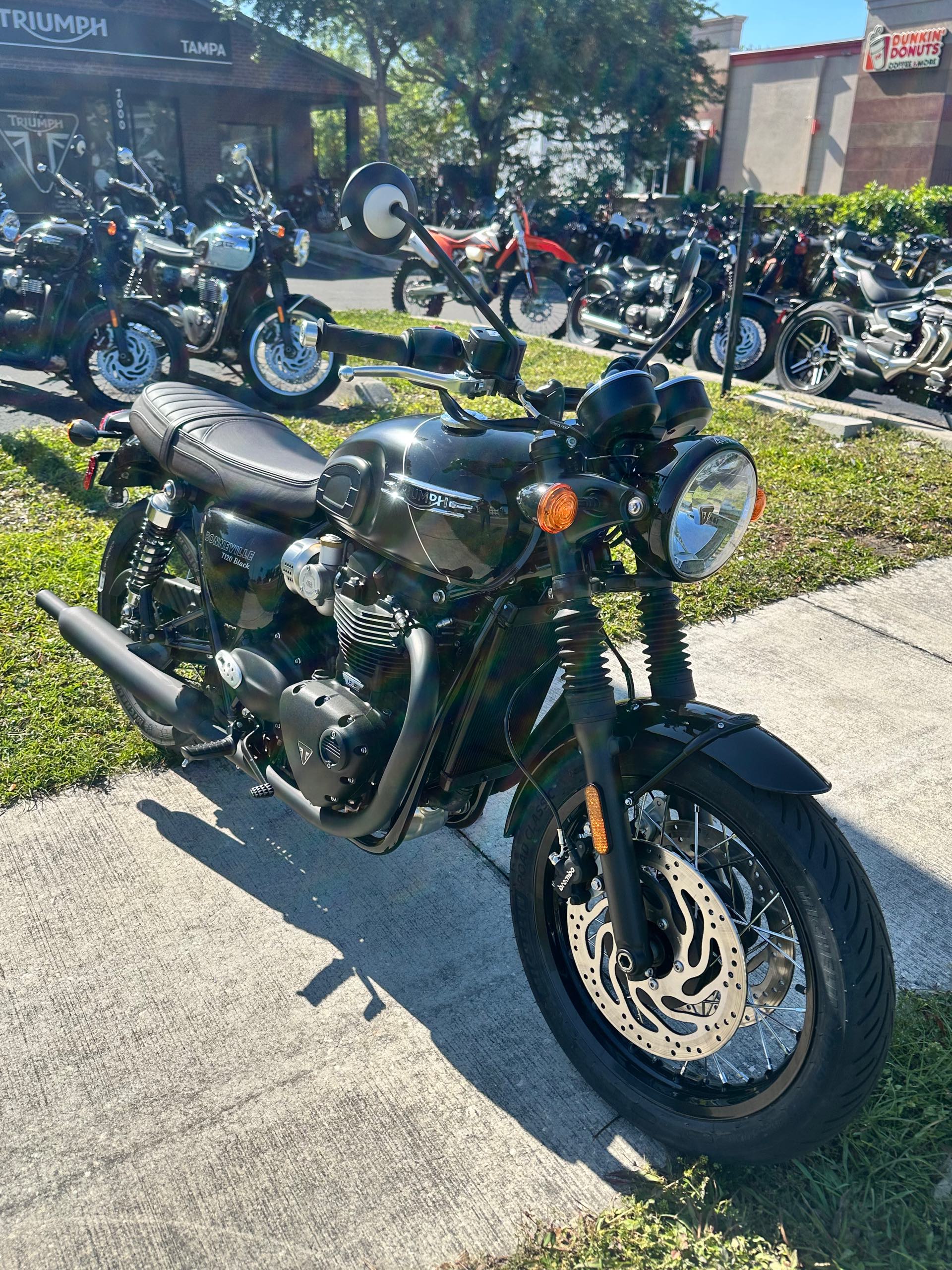 2023 Triumph Bonneville T120 Black at Tampa Triumph, Tampa, FL 33614