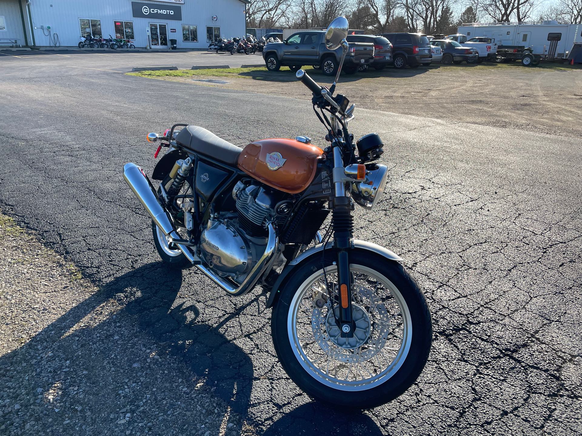 2023 Royal Enfield Twins INT650 at Randy's Cycle