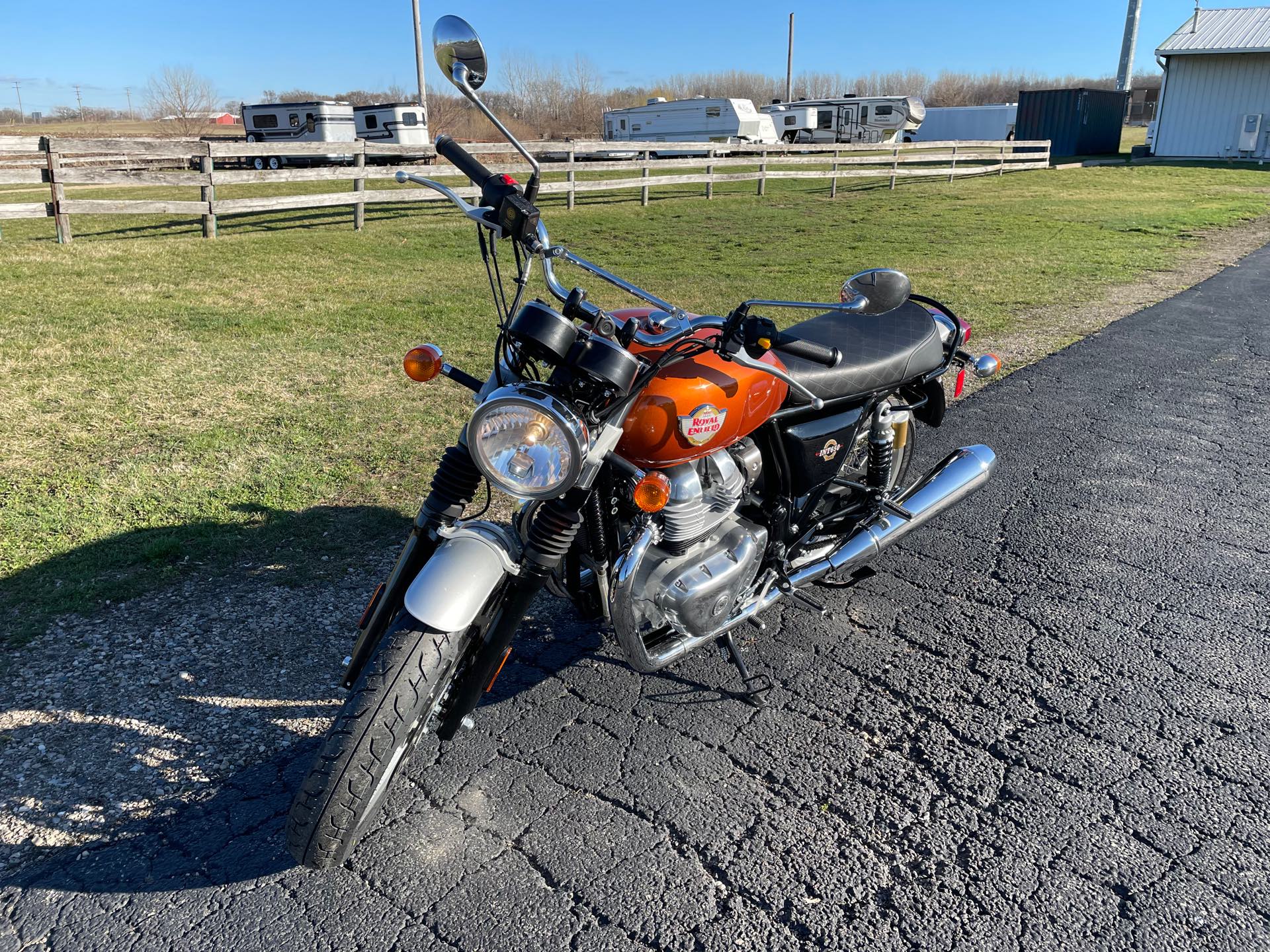 2023 Royal Enfield Twins INT650 at Randy's Cycle